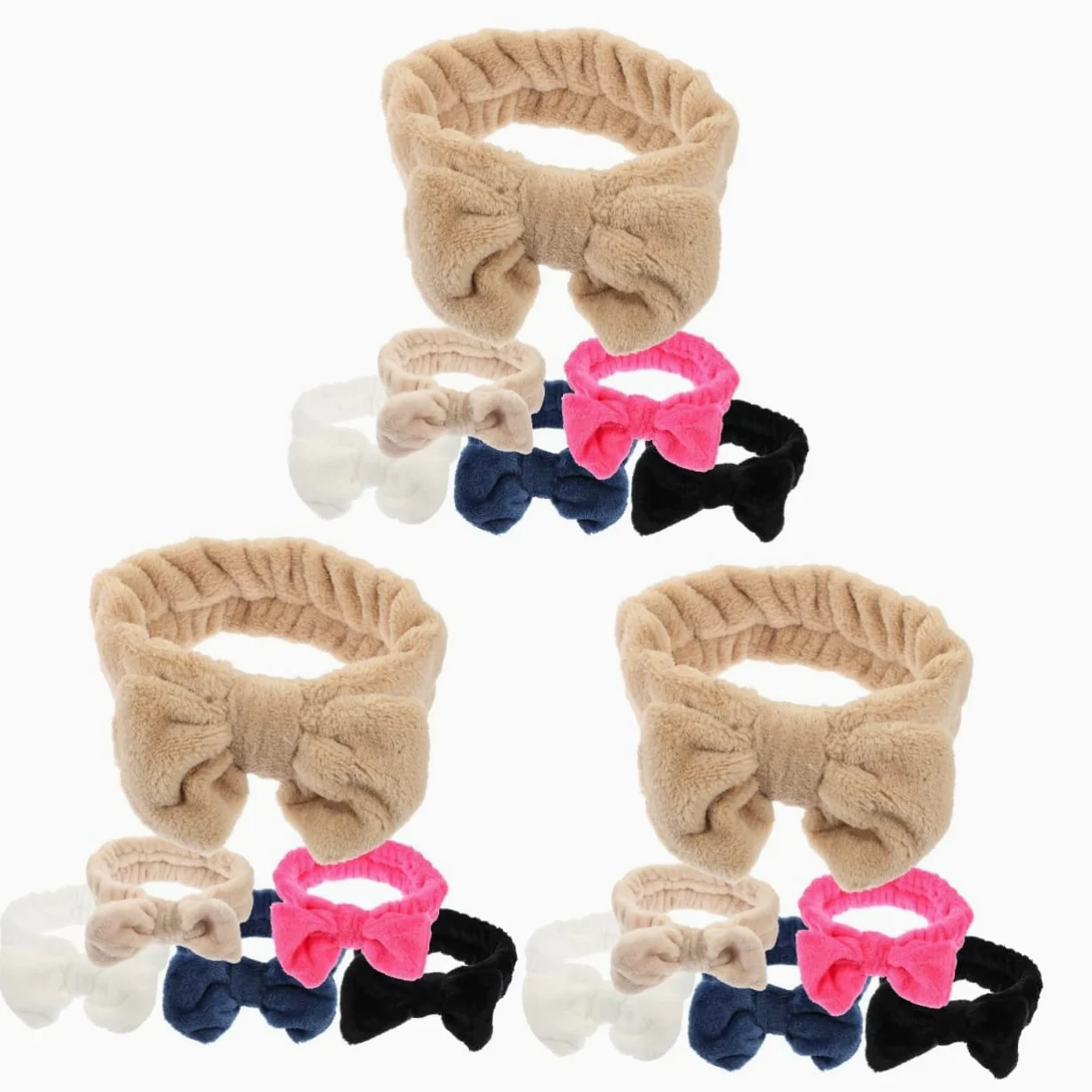 DOITOOL 18pezzi Fasce Per Fasce Per e Della Accessori Per Make-up Per e Ragazze Assortiti