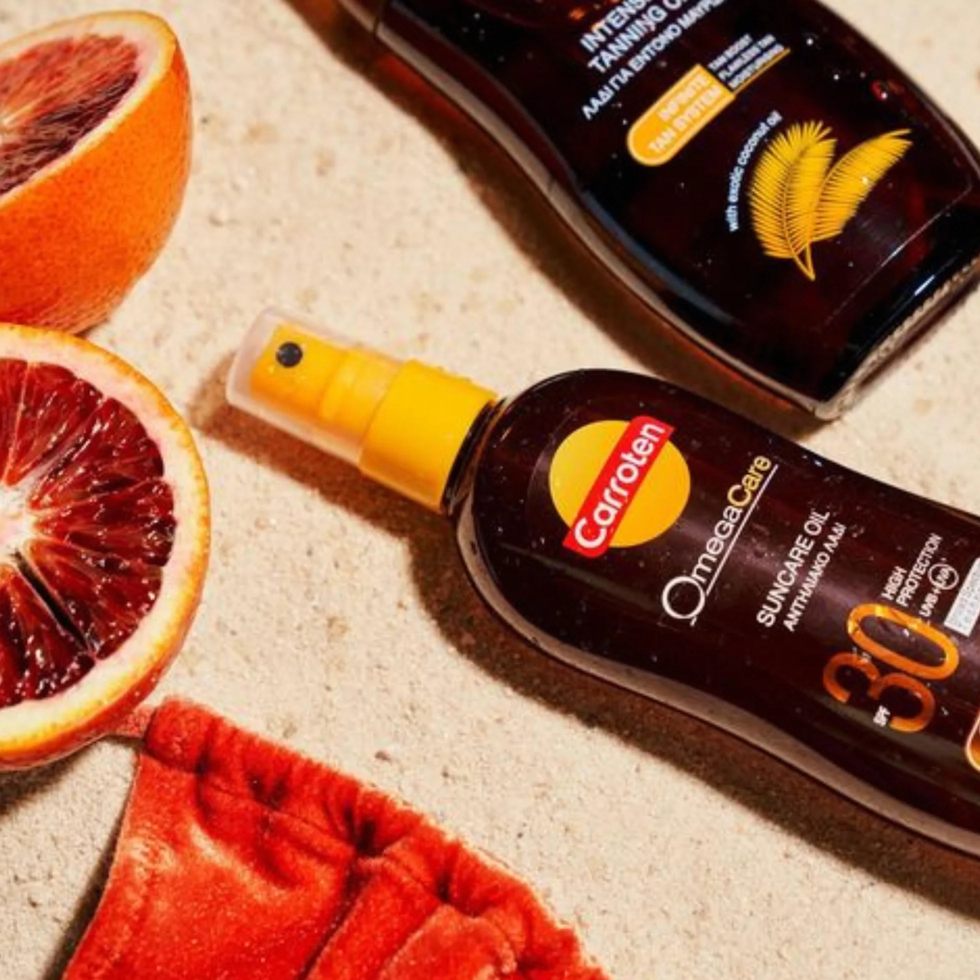 Carroten OmegaCare Tanning Oil SPF 30 150 ml Olio abbronzante spray con protezione solare