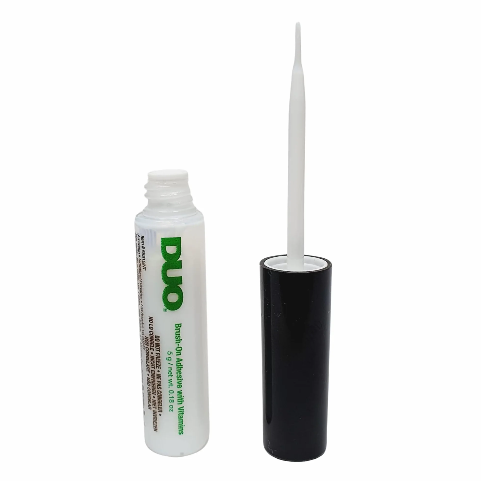 Colla DUO resistente all'acqua per ciglia e sopracciglia, vegana (1 Duo green)