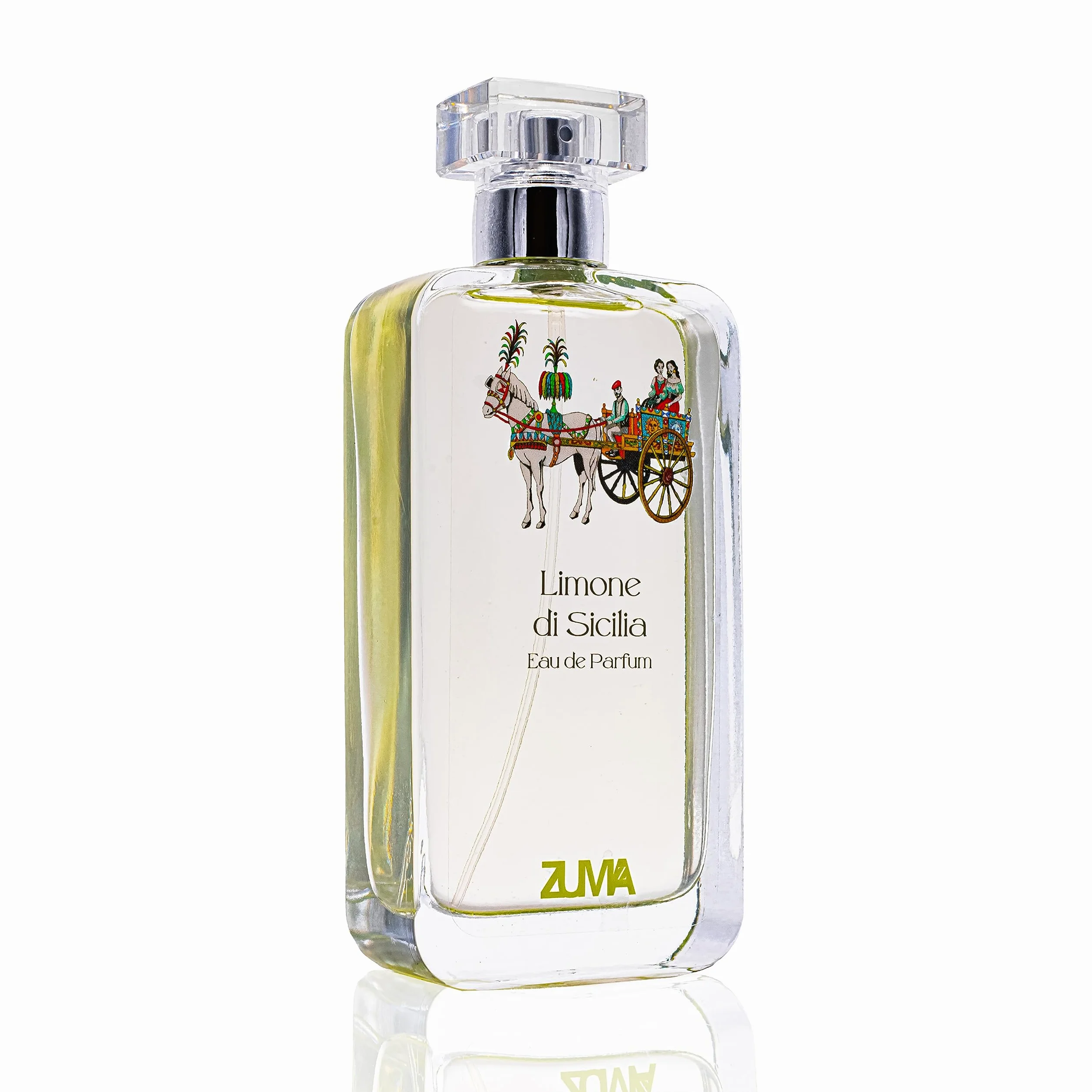 Profumi Zuma - Profumo Uomo al Limone di Sicilia - Eau de Parfum Uomo Fragranza Agrumata Spray - Made in Italy (Limone di Sicilia 100 ml)