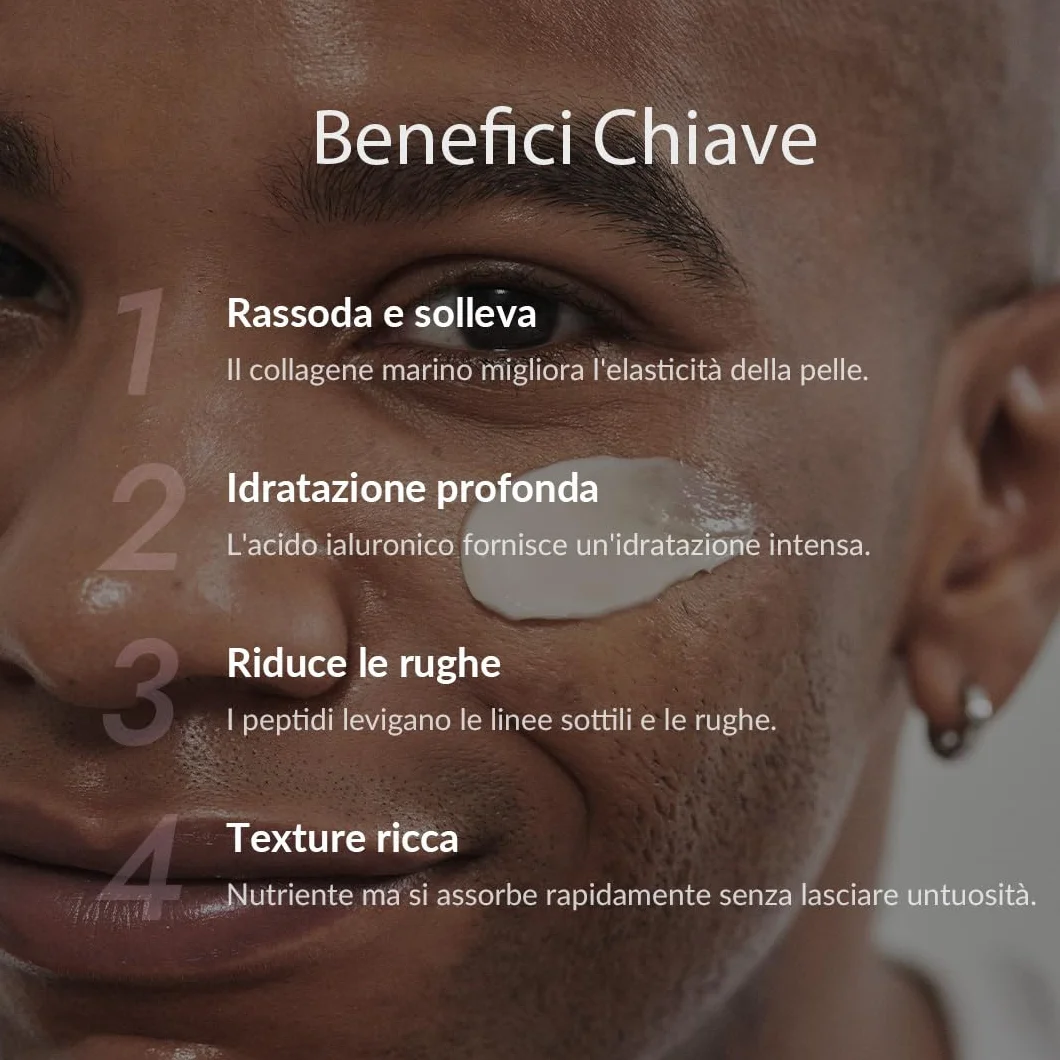 Mizon Crema Power Lifting al Collagene 75 ml Idratante Intensiva 75% Estratto di Collagene Marino Cosmetica Coreana