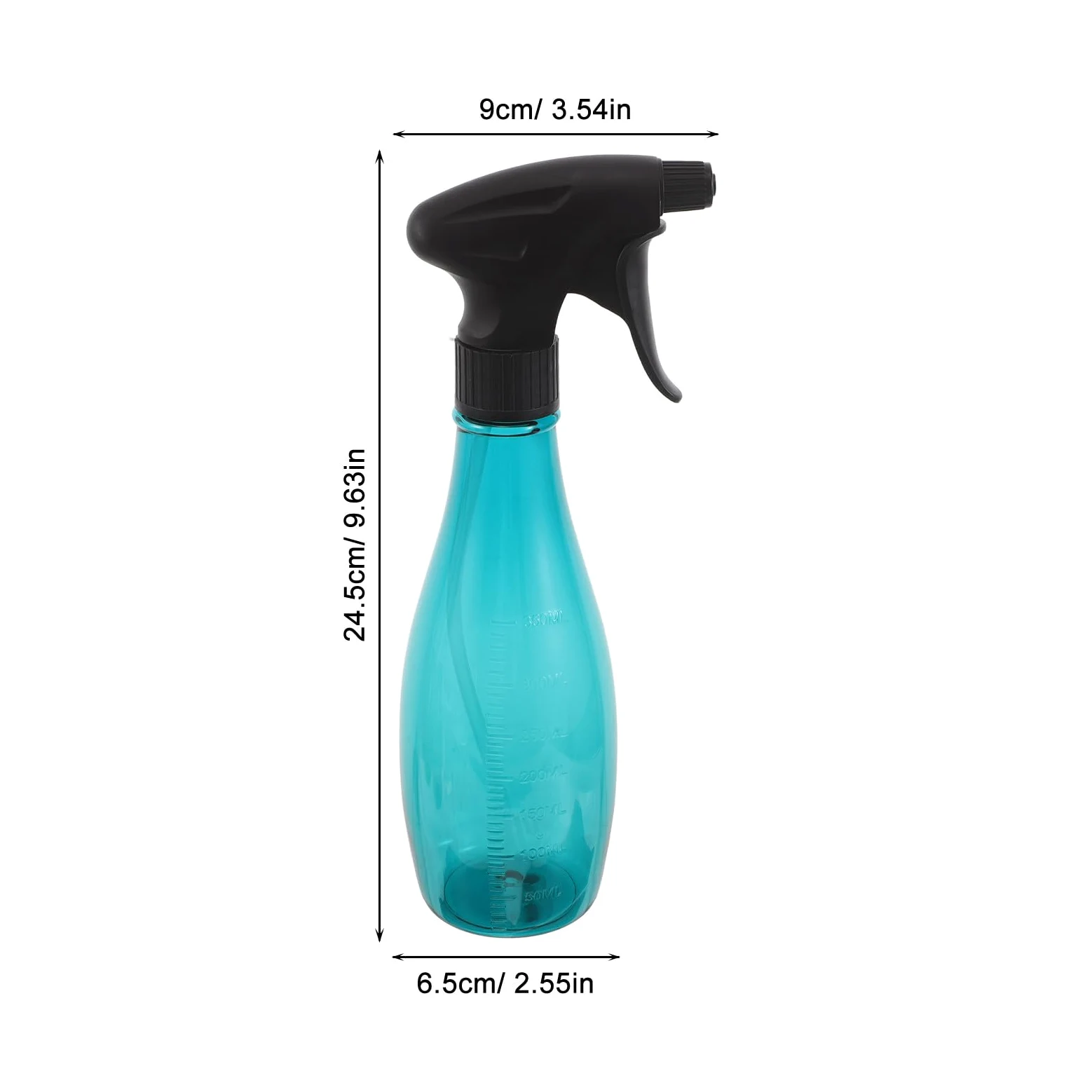 FOMIYES 3pezzi Flacone Spray in Plastica per Capelli Nebulizzatore Vuoto per Saloni di Parrucchiere Barbieri e Uso Domestico Riutilizzabile Perdite
