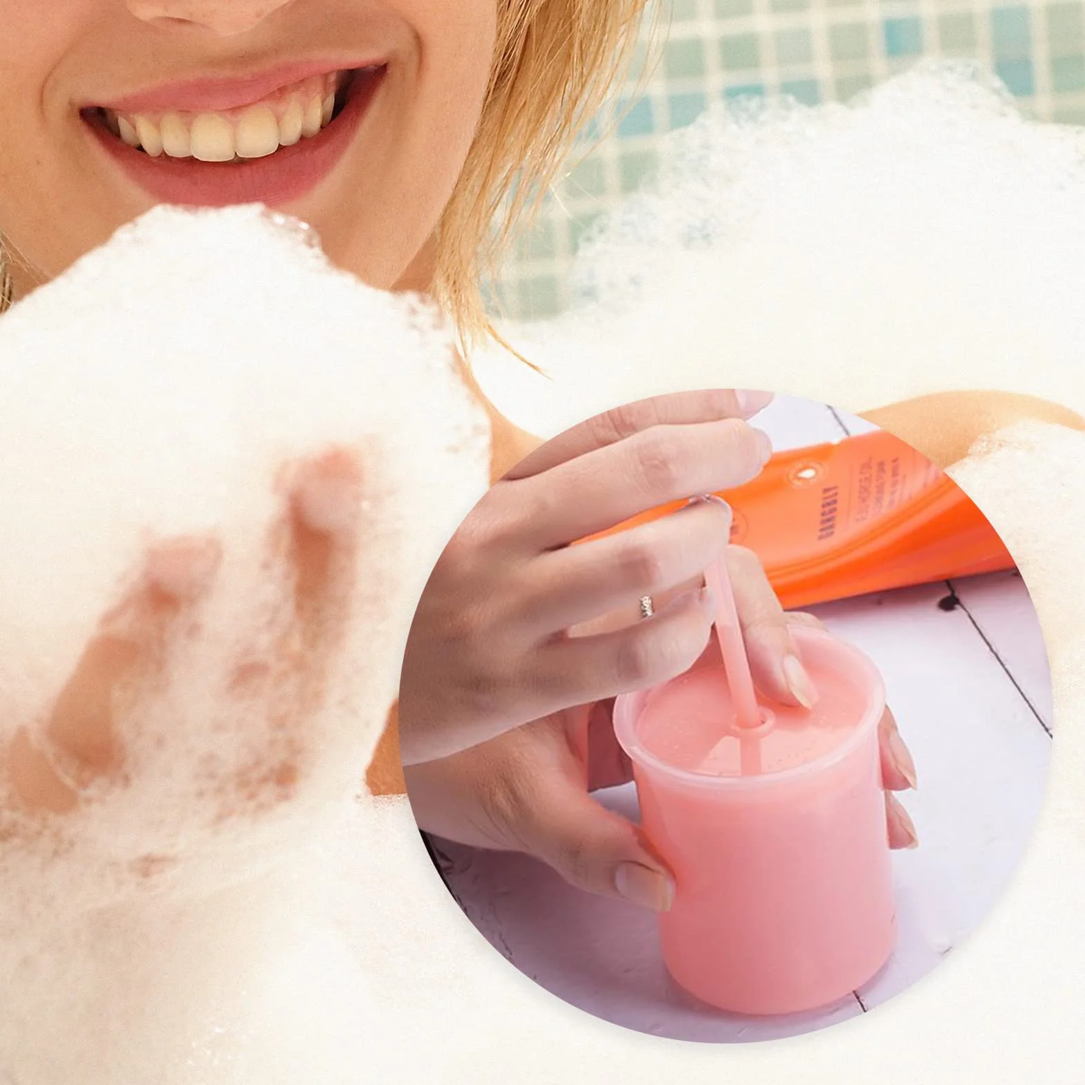 SZXMDKH Schiuma Maker Plastica Bubble Maker Foamer Doccia Portatile Bagno Shampoo Detergente Viso Bubble Foamer Dispositivo di Pulizia del Viso Strumento di Pulizia Della Pelle