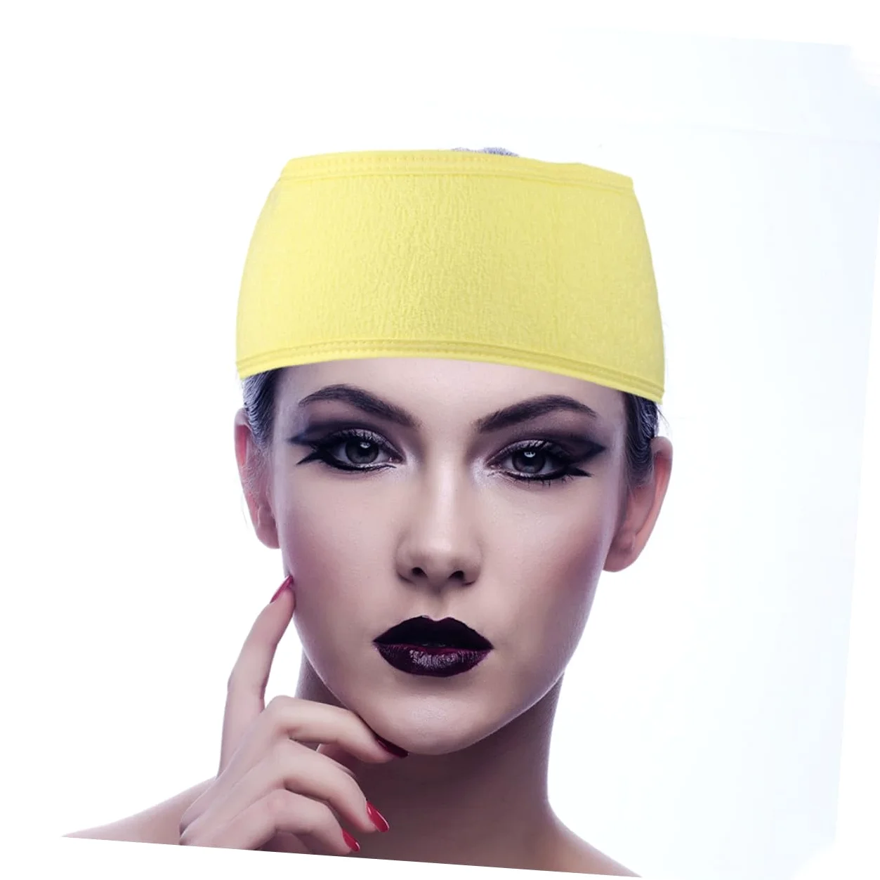 Cabilock 12pezzi Fascia per Capelli per Viso Fascia per Sudore Giallo Nero Bianco Rosa
