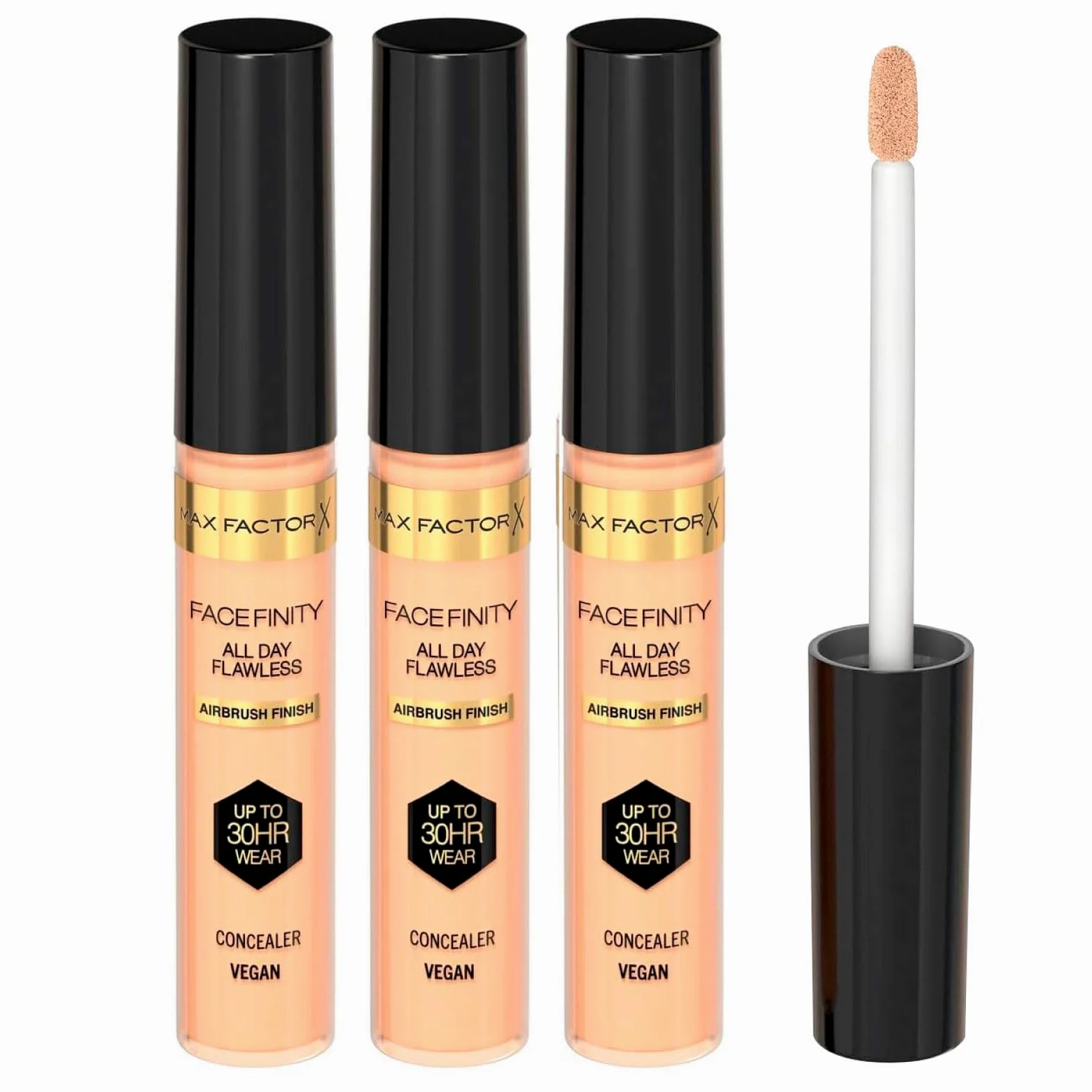 Max Factor Facefinity All Day Correttore Liquido a Lunga Tenuta Finitura Matte Tonalità 10-3 Correttori