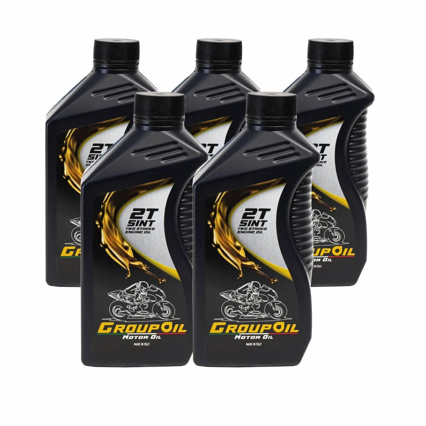 GROUPOIL 2T sintetico olio moto 2 tempi 5x1L