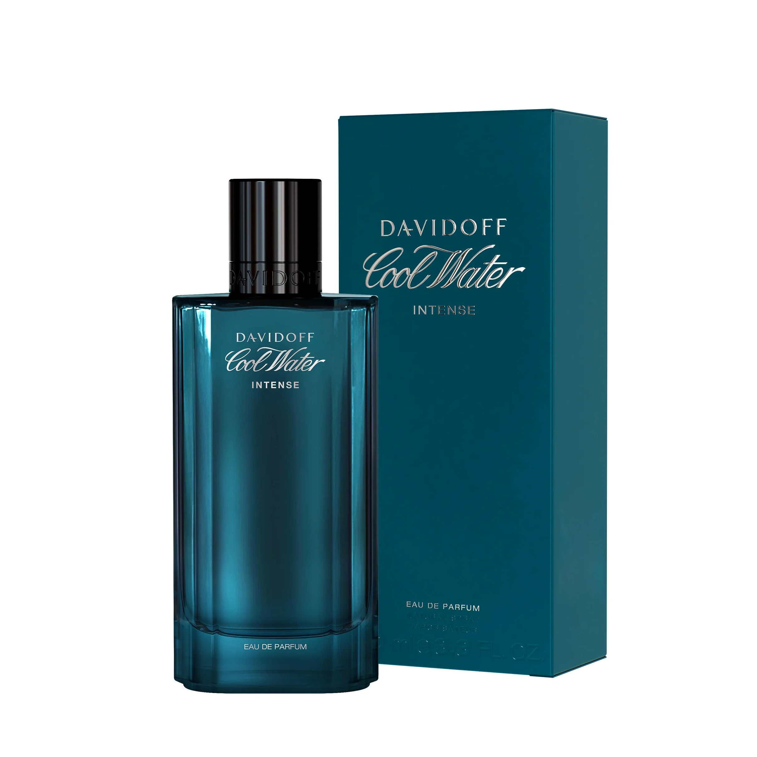 DAVIDOFF Cool Water Intense - Eau de Parfum for Him - Oriental Fragrance with Notes of Green Mandarin, Coconut Water and Amber Accord - High Longevity