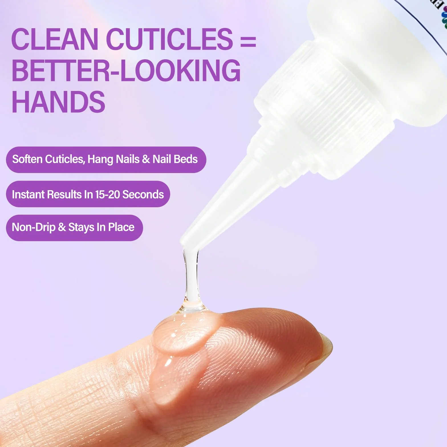 EBANKU Spingicuticole in Ceramica e Penna all'Olio, Penna per la Cura delle Unghie con Crema Rimuovi Cuticole, Delicato Rimuovi-Cuticole per Unghie Secche e Danneggiate, Idrata, Rinforza e Illumina