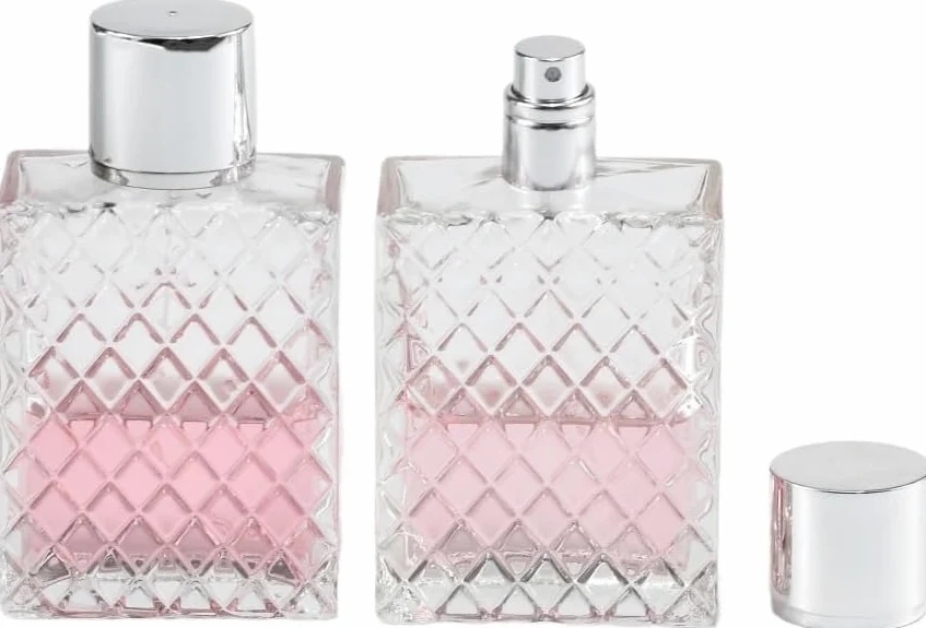 Mini Bottiglie Di Profumo Da Viaggio, Atomizzatore Di Profumo 1pc 95ML Bottiglia Vuota Di Profumo Spray Di Cristallo, Contenitore Di Profumo Contenitore Sub Contenitore Da Viaggio Portatile Ricaricabi