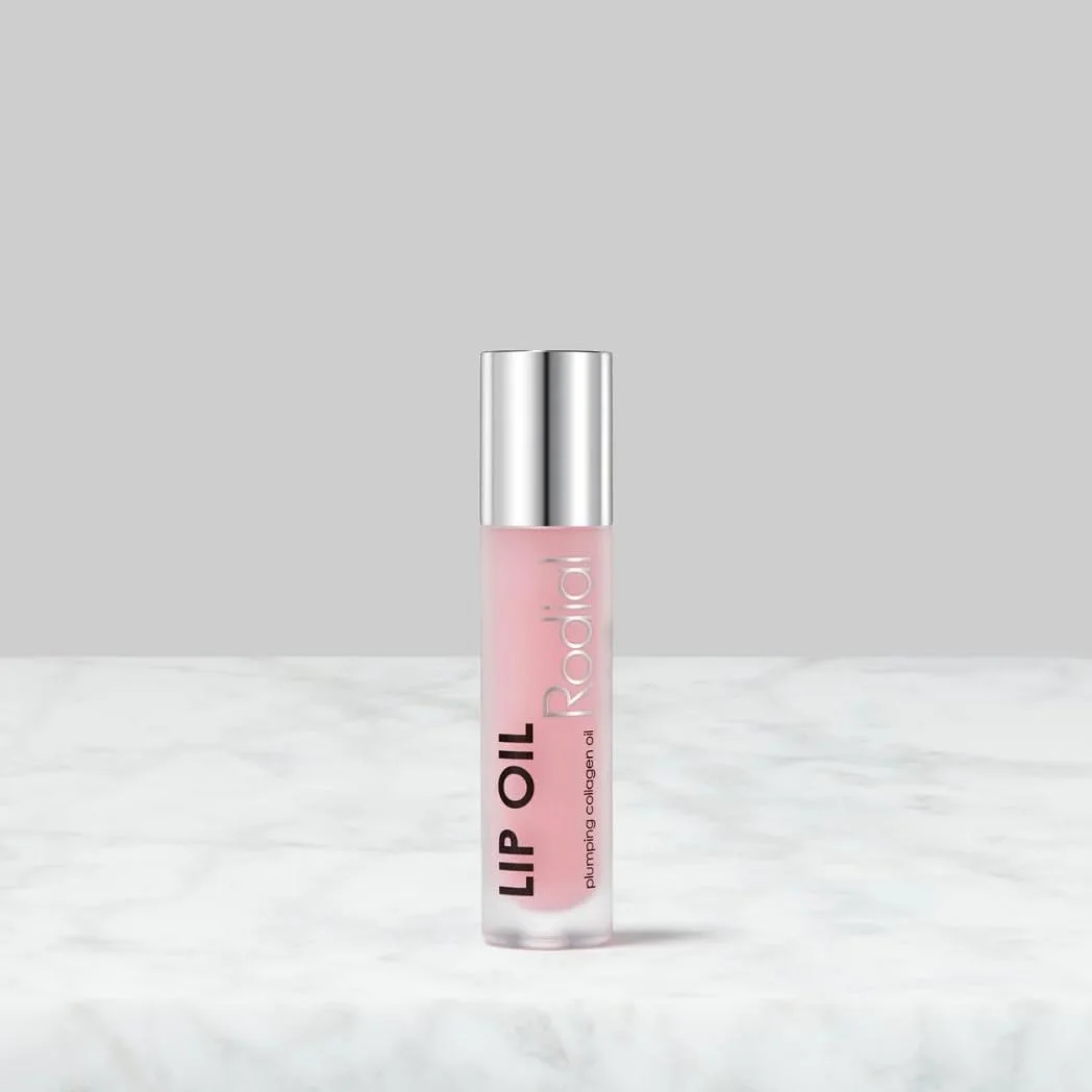 Rodial Plumping Collagen Lip Oil 4ml - Olio Labbra Idratante e Volumizzante al Collagene Vegano con Olio di Macadamia e Jojoba, Formula Ultra Nutriente per Labbra Morbide e Setose