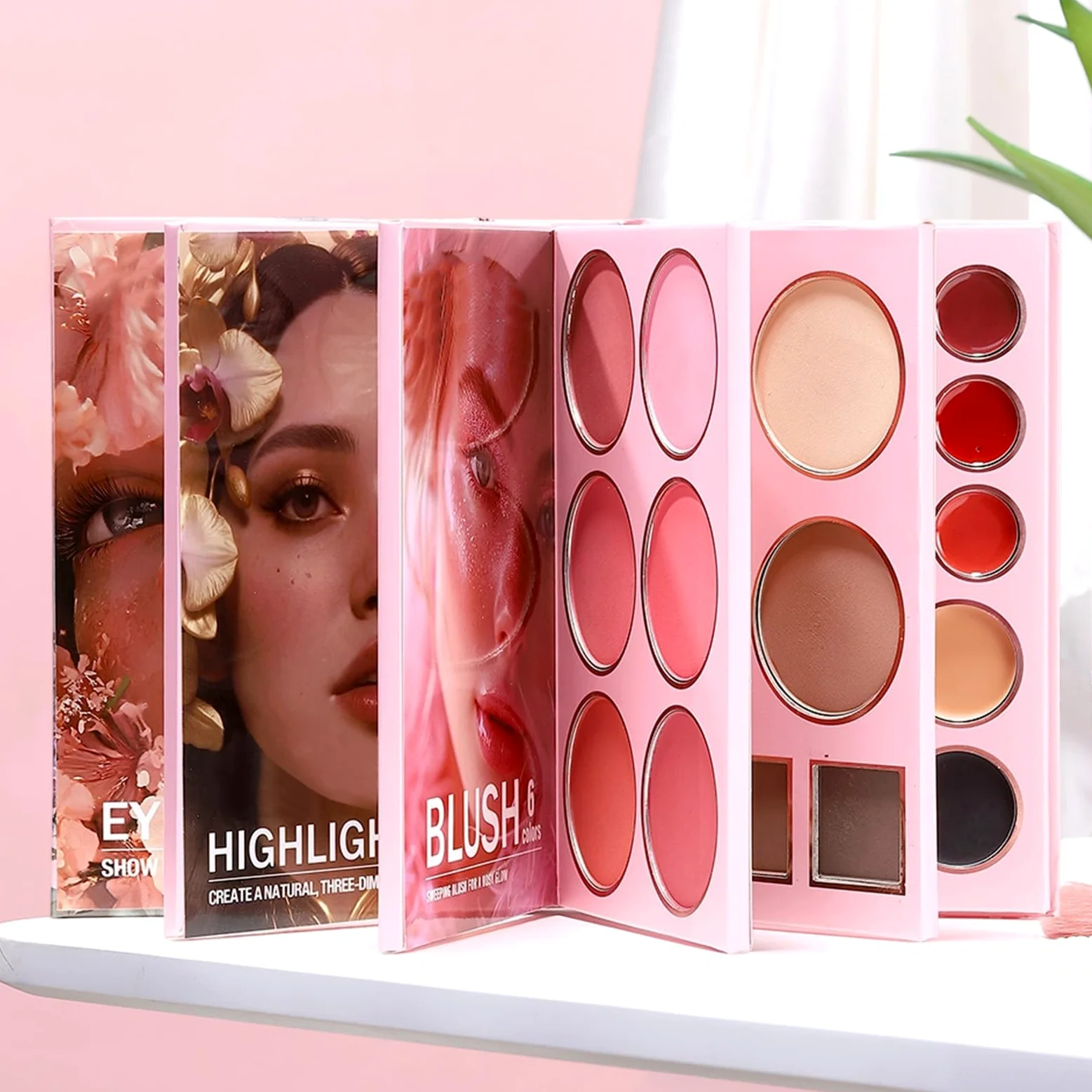 Per Il Trucco Con Glitter 12 Di | Palette di Ombretti 24 Colori per Donne e Ragazze, Ideale per Viaggi, Feste, Uso Quotidiano e Palco