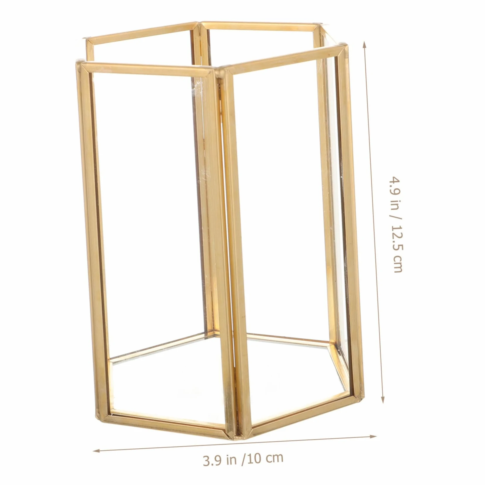 Porta Pennelli Da Trucco in Acrilico Trasparente Organizzatore Di Pennelli Cosmetici Ampia Capacità Da Scrivania Per Uso Domestico e Regalo Elegante