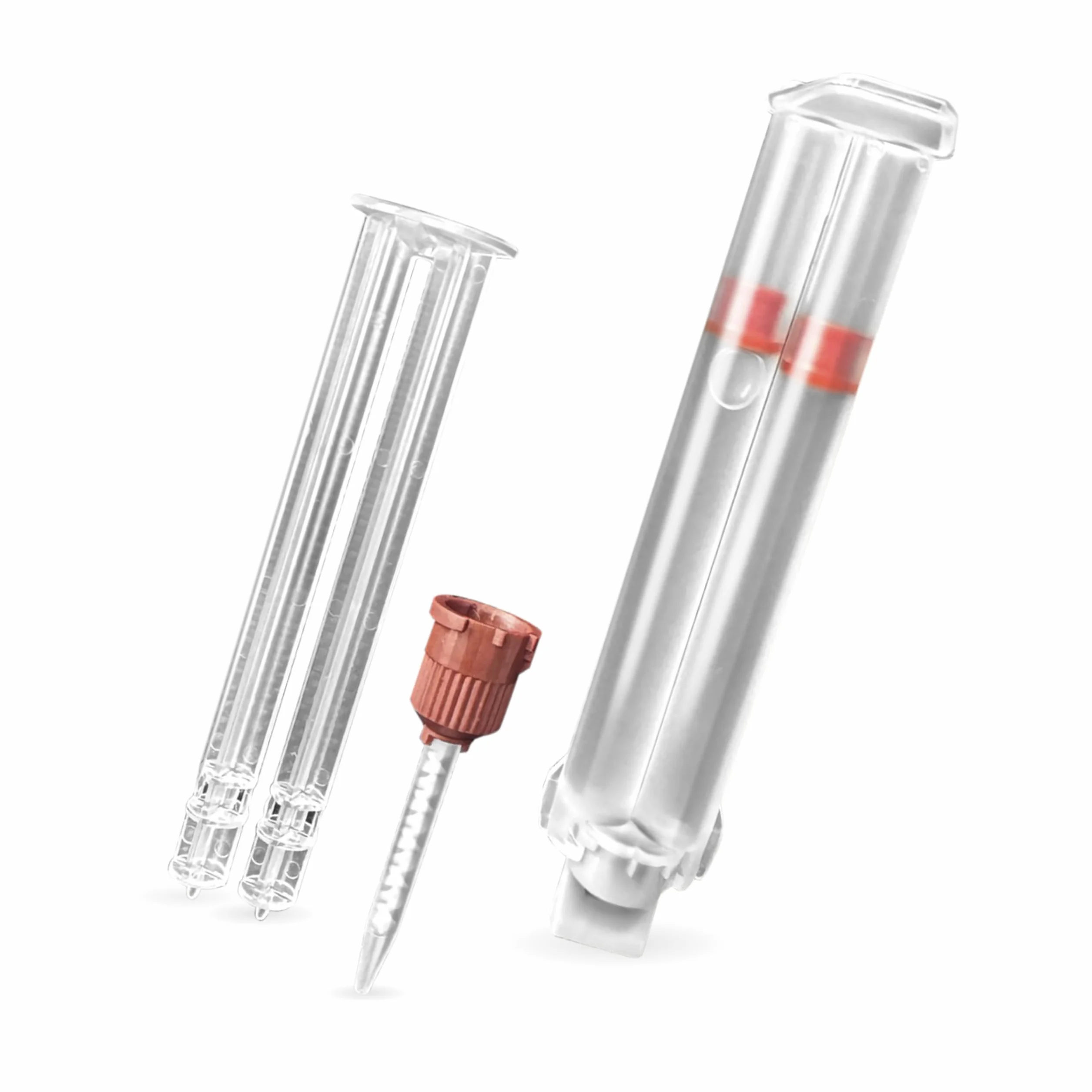Gel adesivo per sensore pioggia parabrezza auto, silicone trasparente bicomponente presa rapida