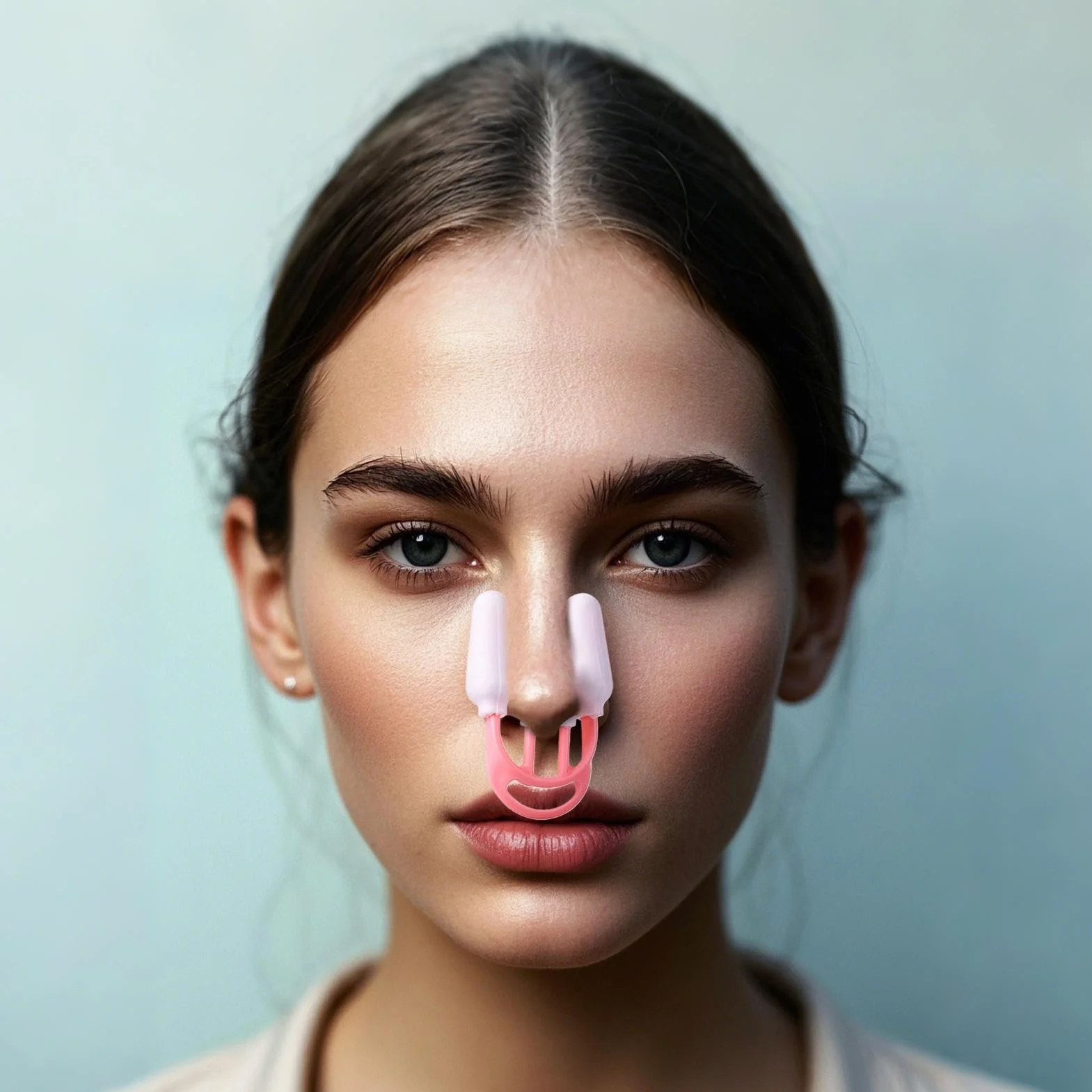 Levigatore nasale, clip per naso | correzione del credulo nasale | strumento di levigatura di bellezza riutilizzabile per donne usura quotidiana -Make Up – Applicazione miglioramento della
