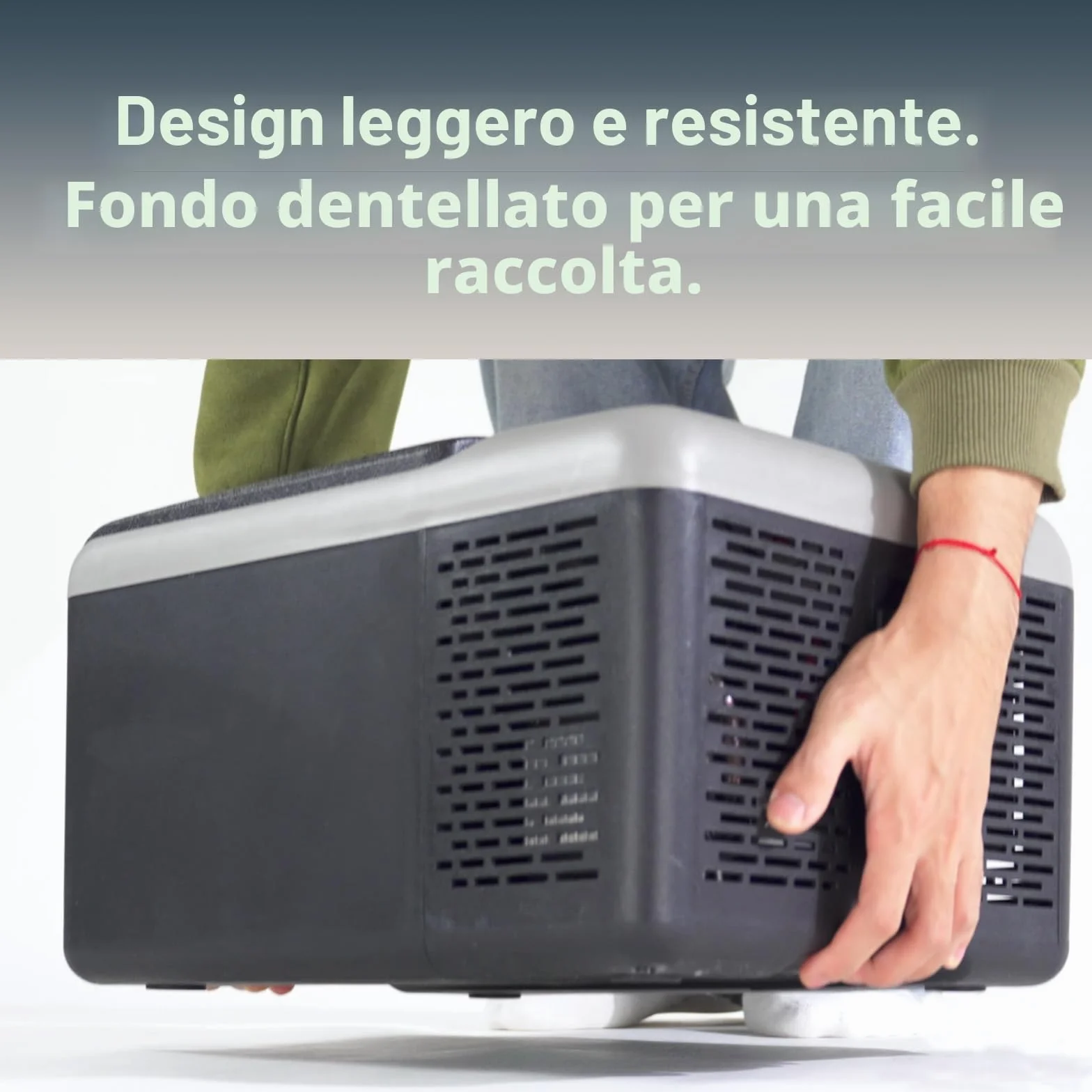 Alpicool C9PT 9L Frigorifero Mini Compressore Elettrico Auto Camping Freezer Box Portatile Nero