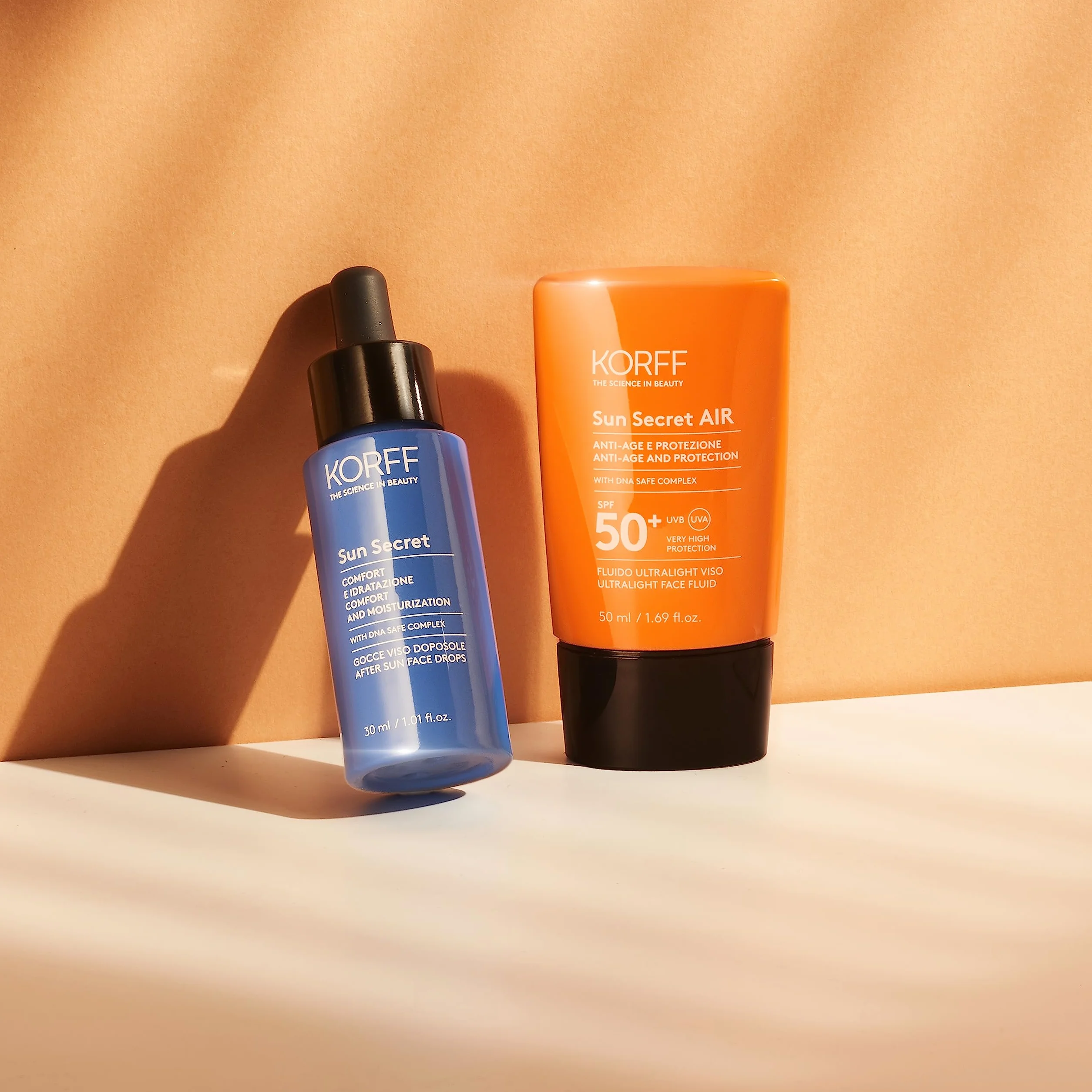 Korff Korff Sun Secret Gocce Viso Doposole Idratanti e Riparatrici, Comfort e Idratazione, Tutti i Tipi di Pelle, 30ml - 130 g