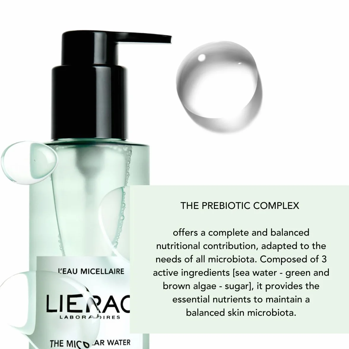 Lierac Acqua Micellare Struccante Viso e Occhi Detergente 200ml