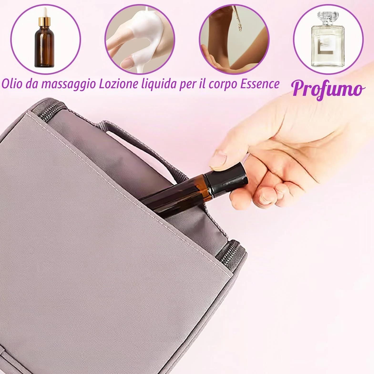 16 Pezzi Roll-On in Vetro Marrone da 10ml per Oli Essenziali, Marrone Roll On Bottiglia Boccette Vuote Contenitore Flaconcini Vuoti con Sfera in Acciaio Inossidabile, per Aromaterapia, Profumi