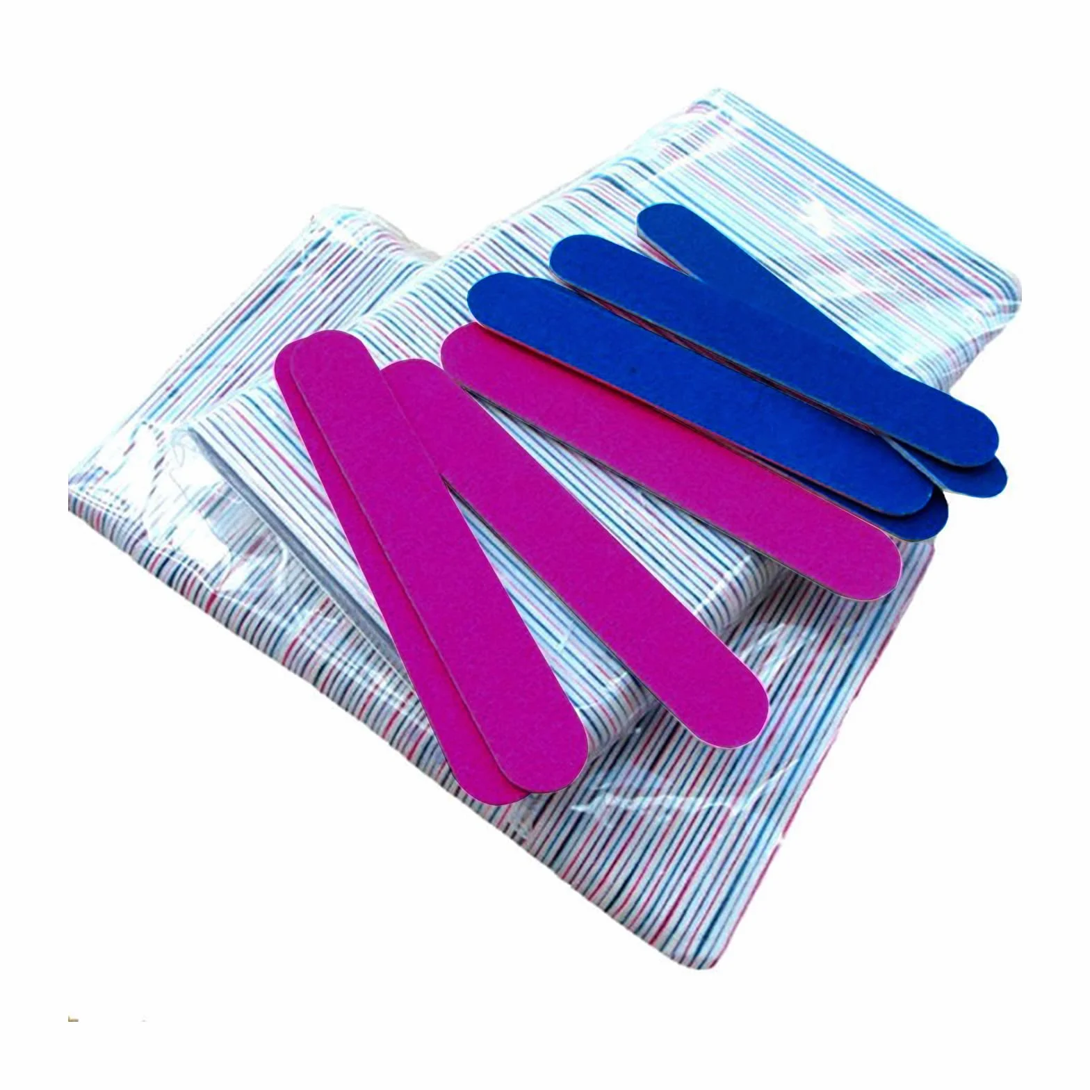 100 mini lime per unghie a doppia faccia grana 180/240, portatile professionale per chiodi, lima per unghie, strumenti per lo styling delle unghie per la casa e il salone