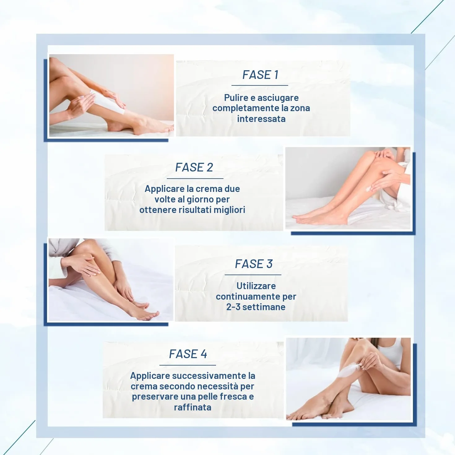 OUKEYA Crema Urea 42% Acido 2% per Piedi Mani Corpo Secco Screpolato, Rimuove Calli Duroni