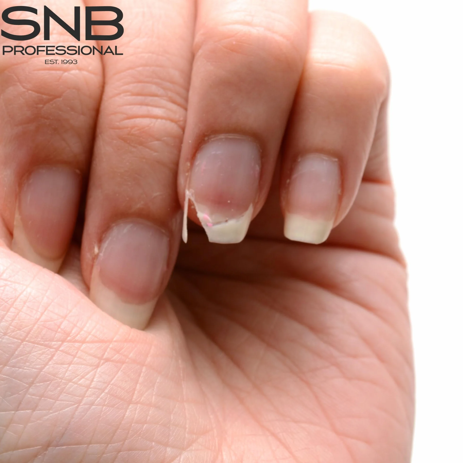 SNB Professional - Addolcitore per unghie con bisabololo, 50 ml, cura efficace dei denti delle unghie e dei bordi delle unghie induriti, ammorbidente per cuticole e piastre per unghie, cura
