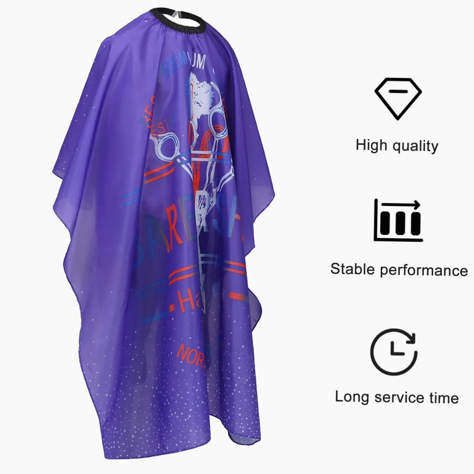 Housoutil 3 Pz scialle colorante per shampoo per colorati adulto grembiule vesti per le donne mantello da parrucchiere forniture per tinta per