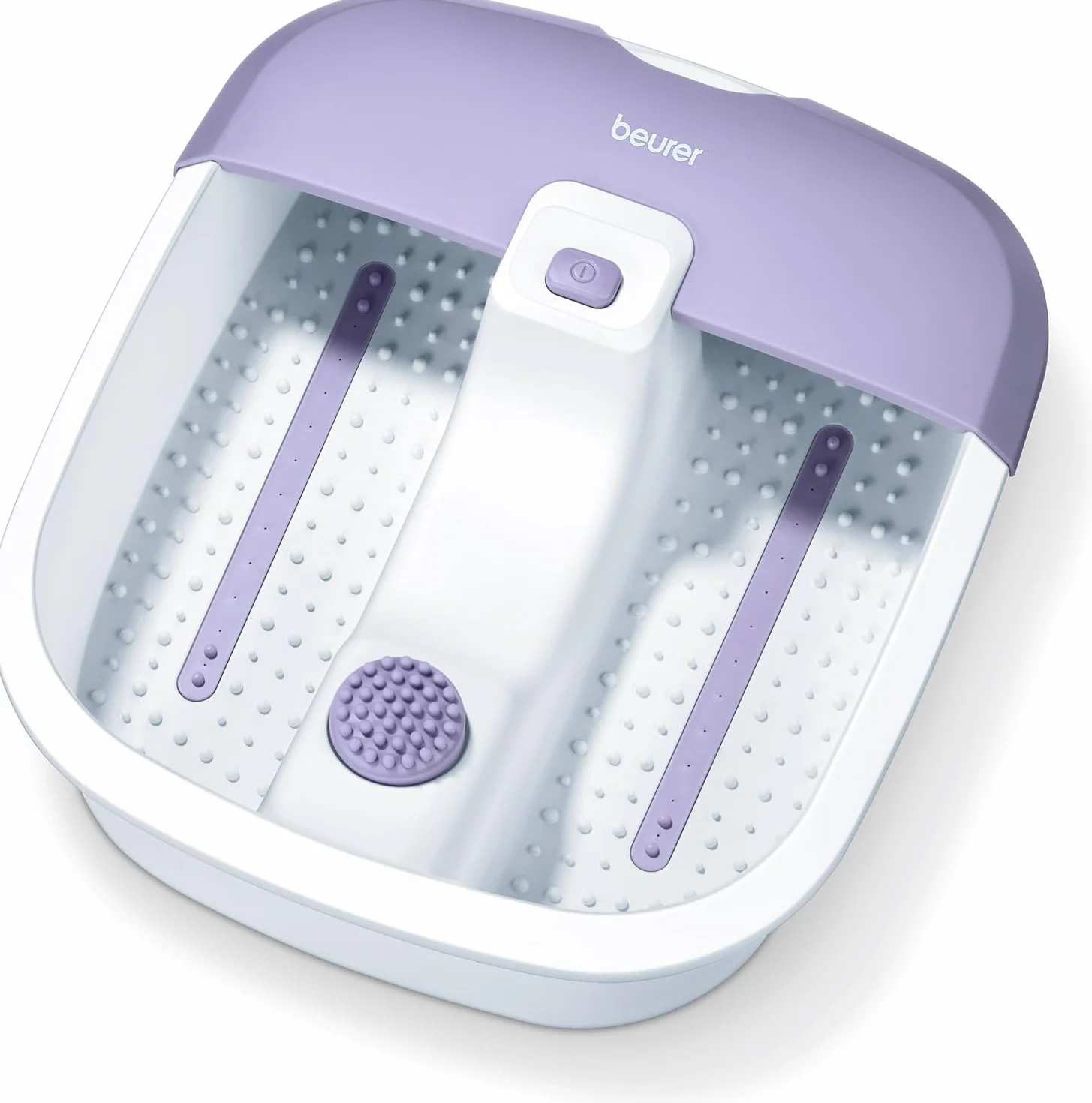 Beurer FB 12 Pediluvio, con Idromassaggio Plantare e Accessorio per Massaggi
