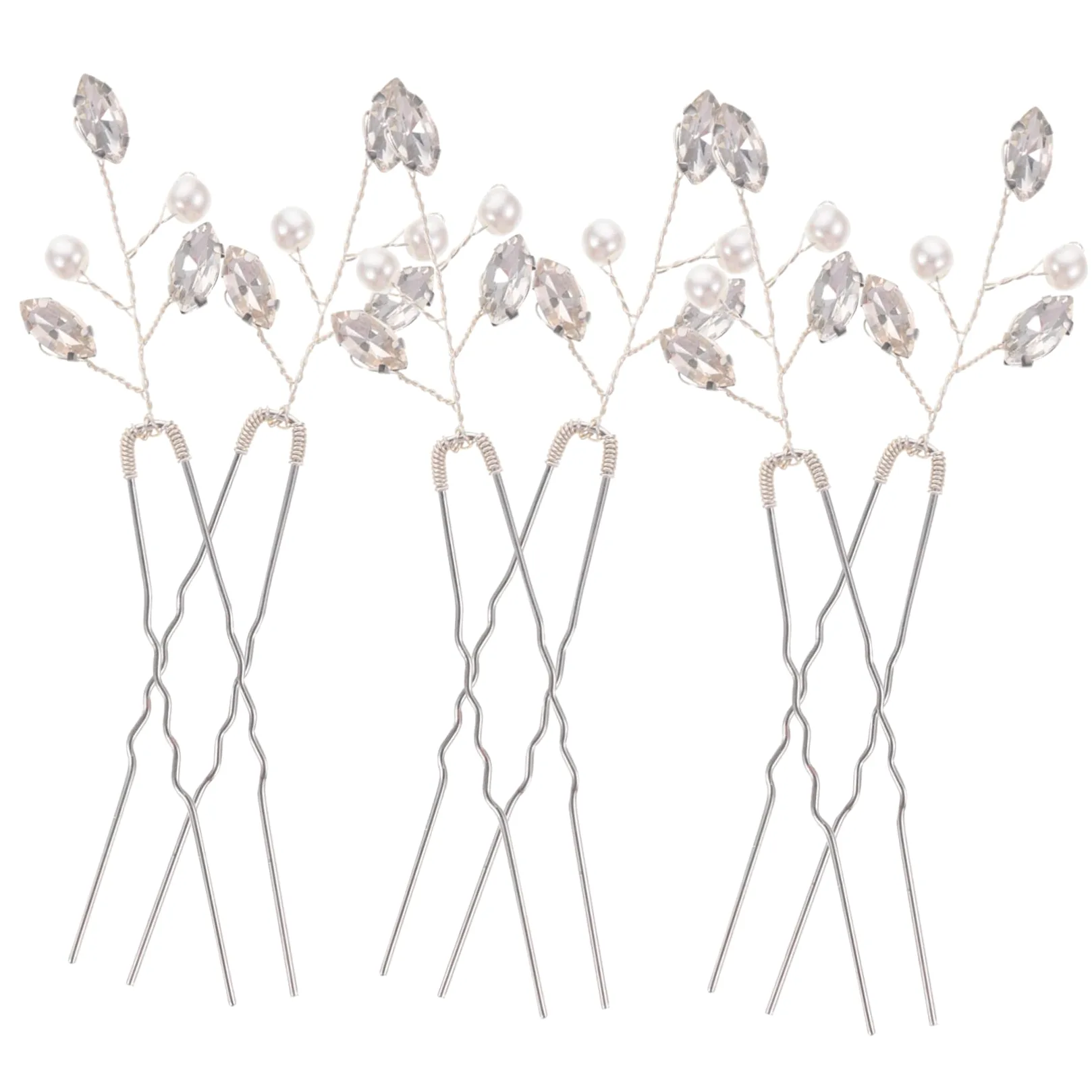 DOITOOL 30pezzi Fermagli Per Nuziali Con Strass Eleganti Hairpins Per Sposa e Cerimonie Accessori Per Acconciature Da Donna e Ragazze