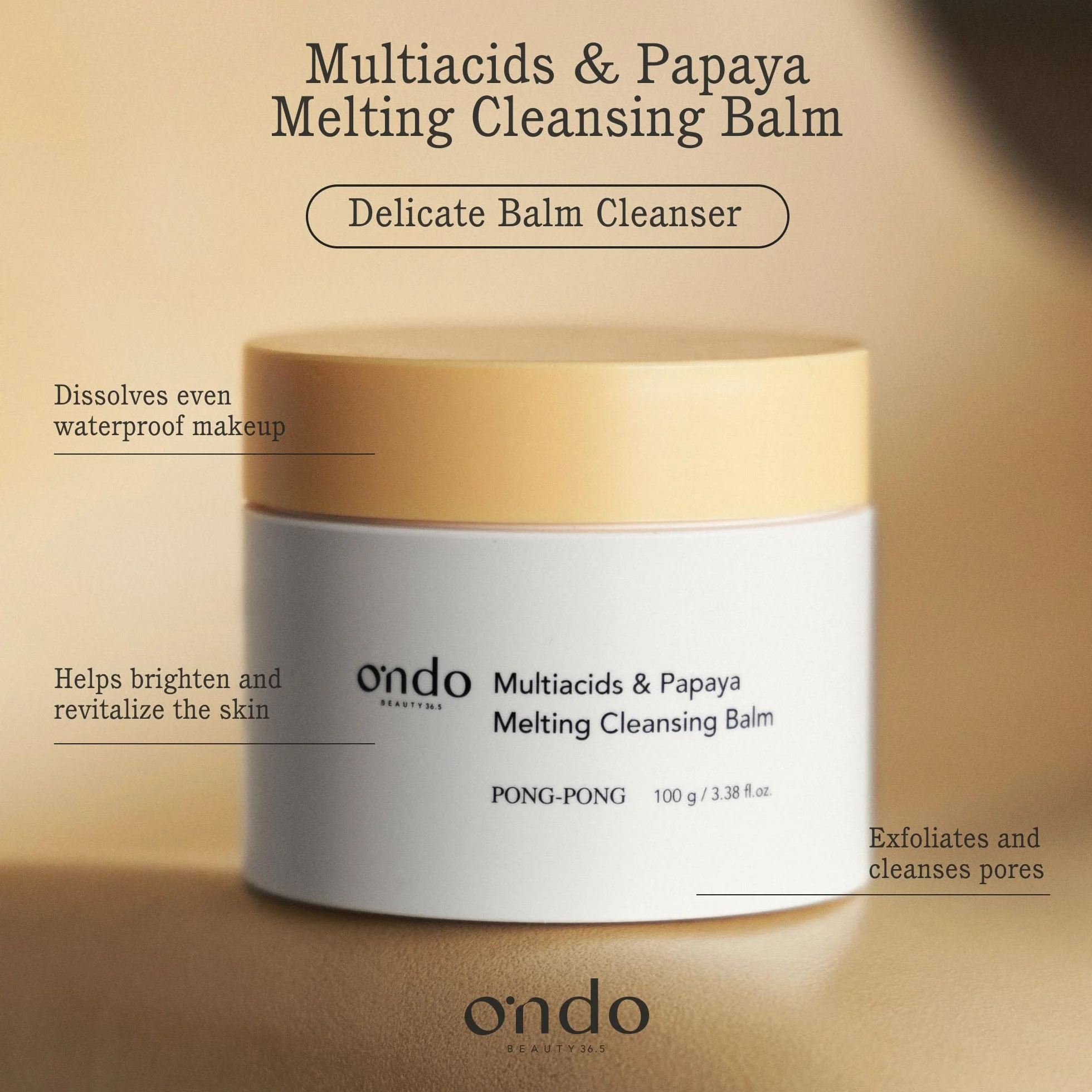MULTIACIDS & PAPAYA CLEANSING BALM