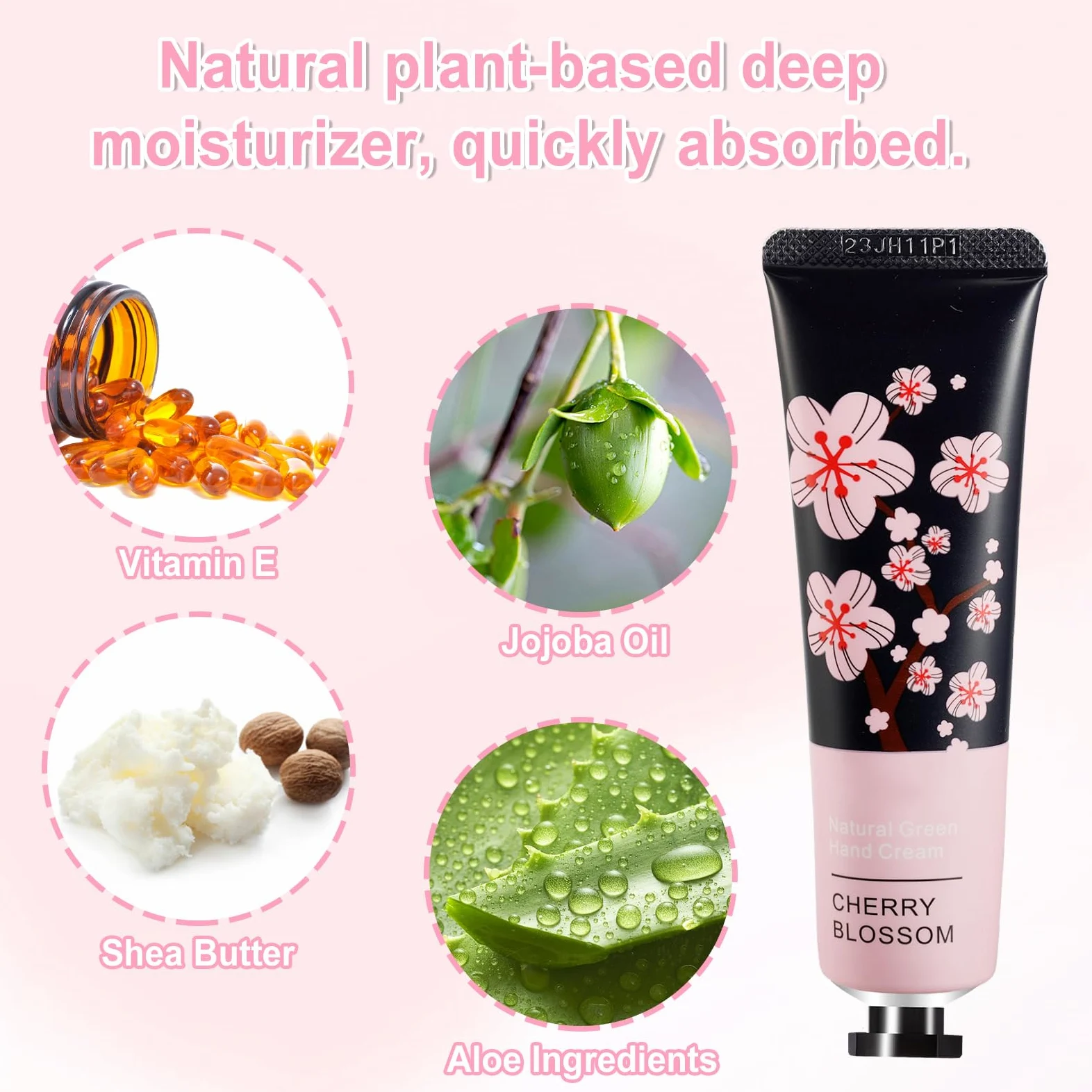 Crema mani da donna (120 pezzi), lozione per le mani sfuse (formato da viaggio) per mani secche e screpolate, crema idratante per la cura delle mani, mini lozione per le mani con