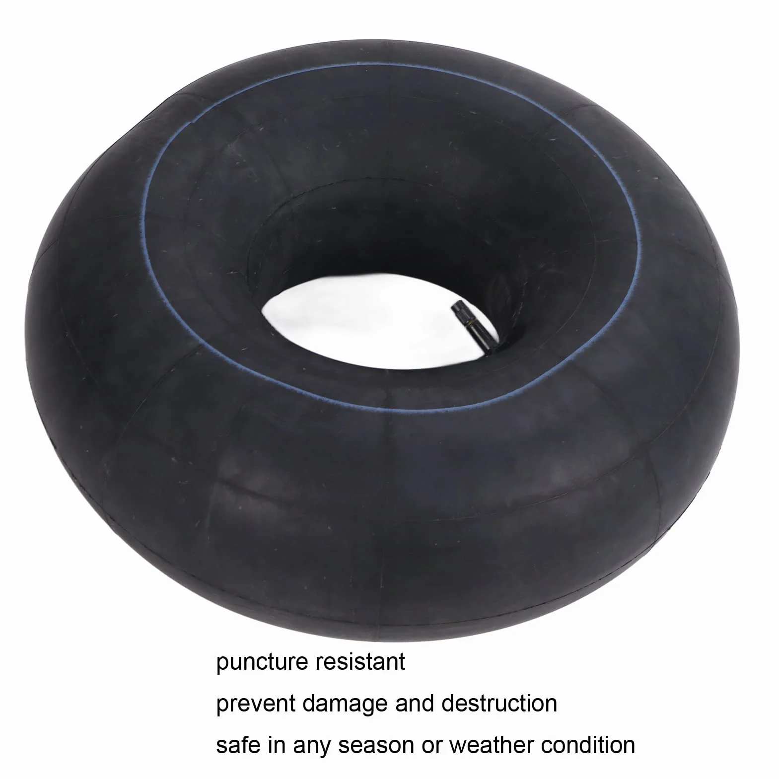 AMONIDA Camere d'aria per Pneumatici 20x8.00 8, Gomma per Impieghi Gravosi, Stelo Valvola Dritto TR13