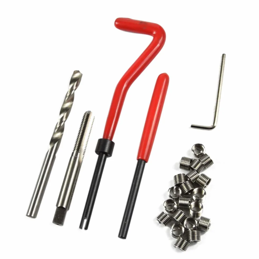 Kit riparazione filettatura M10 x 1,25 Helicoil 25 pezzi