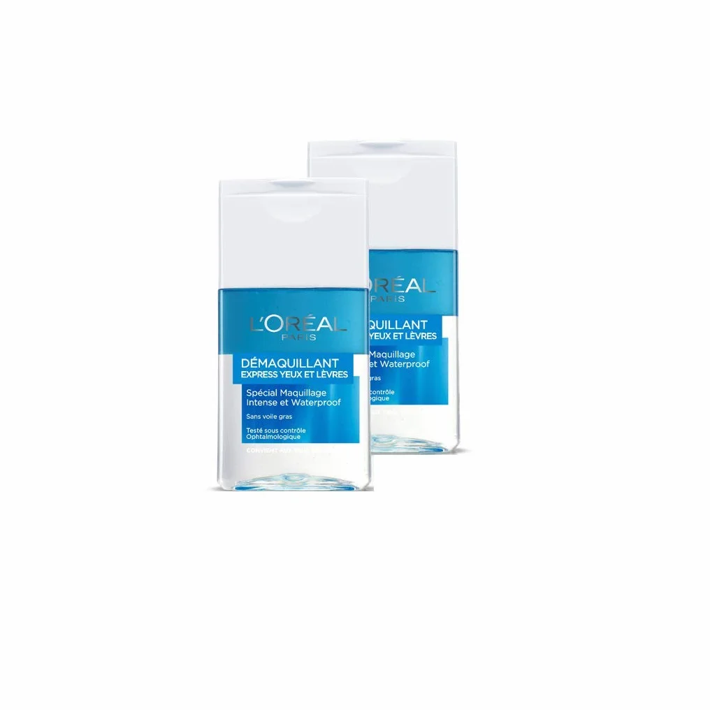 L'Oréal Paris Latte detergente occhi e labbra waterproof set 2x125 ml