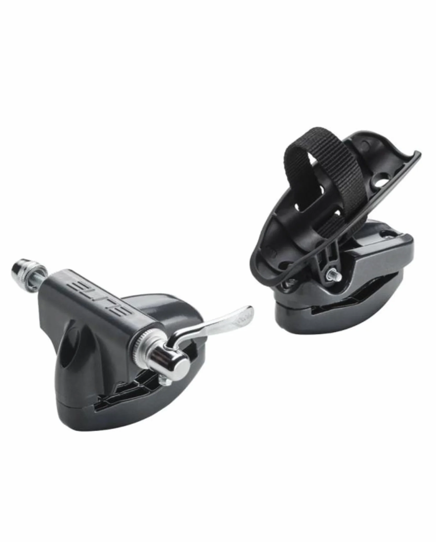 ELITE Portabici da Tetto Sanremo 40 Alluminio Sgancio Rapido Compatibile Freni Disco Perni Passanti 12x100 Barre Portatutto 80x50 mm Portata 16 kg