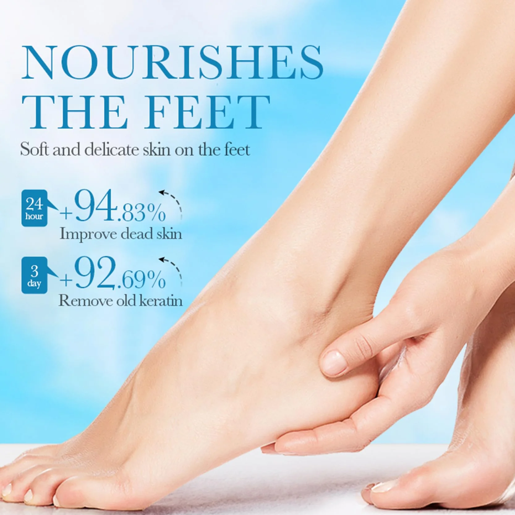 4 Paia Maschera Piedi Esfoliante,Trattamento Peeling Intenso,Peeling Delicato,Maschera Piedi per Pelle Secca e Talloni Screpolati, Cura Piedi Donna e Uomo