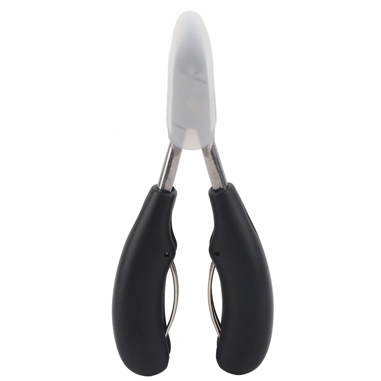 Pinza per Cuticole Professionale in Acciaio Inossidabile per Unghie Incarnite con Manico Ergonomico (BLACK)