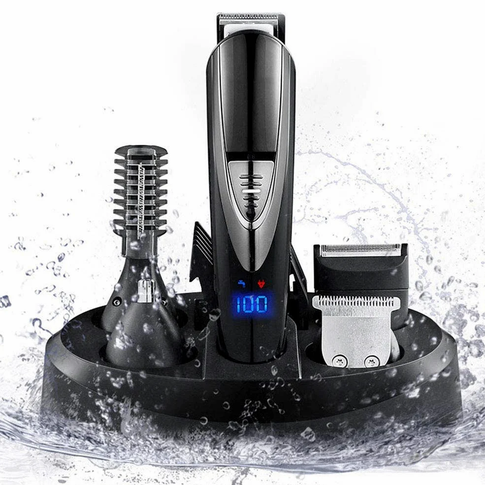 CheungLee Tagliacapelli Barba Trimmer Rasoio Dissolvenza Elettrica Professionale Uso Personale Intaglio Ricaricabile Con Precisione Kit Da Barba Multifunzione Per Rasatura