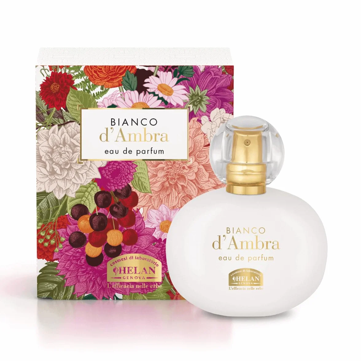 Helan, Profumo Bianco d'Ambra, Eau De Parfum, Donna, 50 mL