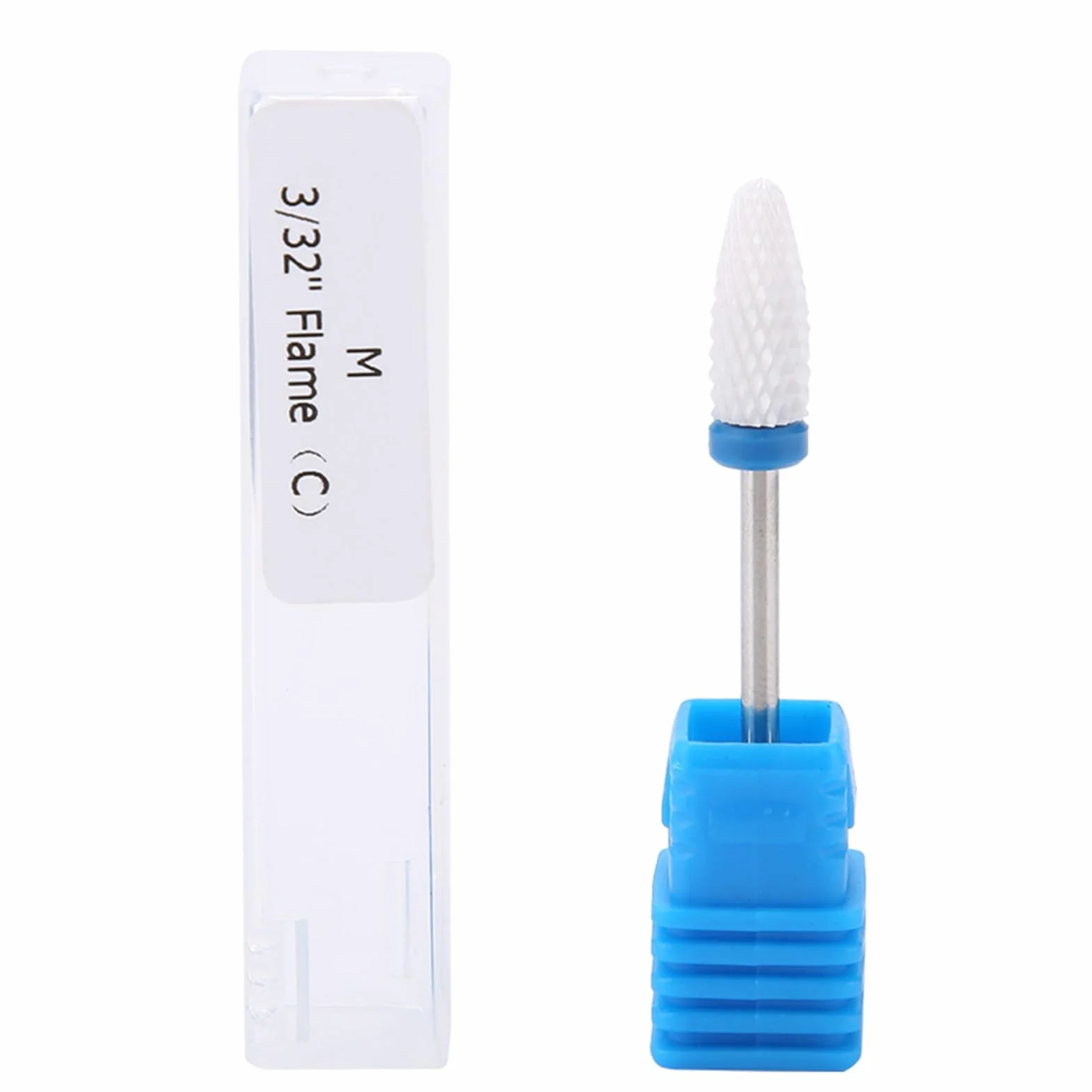 Set 5 frese ceramica per unghie professionali manicure pedicure limare portatile