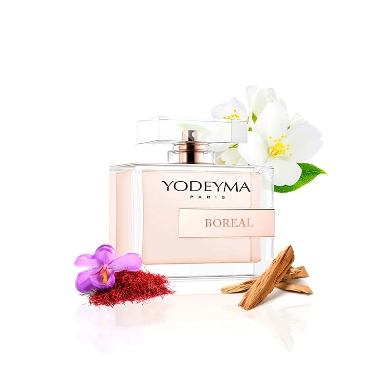 Yodeyma Profumo Boreal 100ml Eau De Parfum (DONNA) - gelsomino, zafferano, note legnose