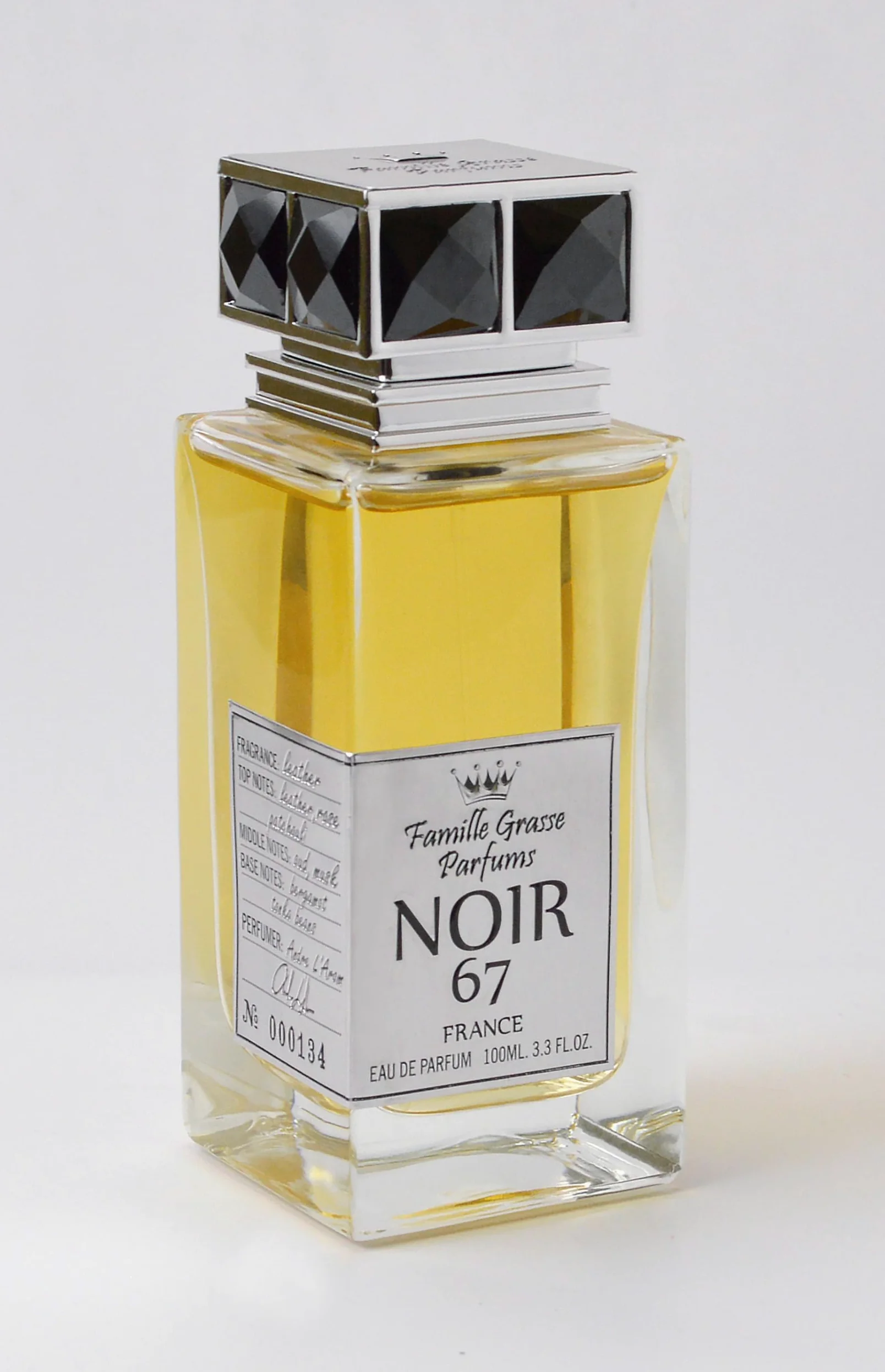 NERO 67 - Eau de Parfum Uomo 100 ml - Selection Artigianale - Fragranza Orientale & Speziato - Made in France, Grasse