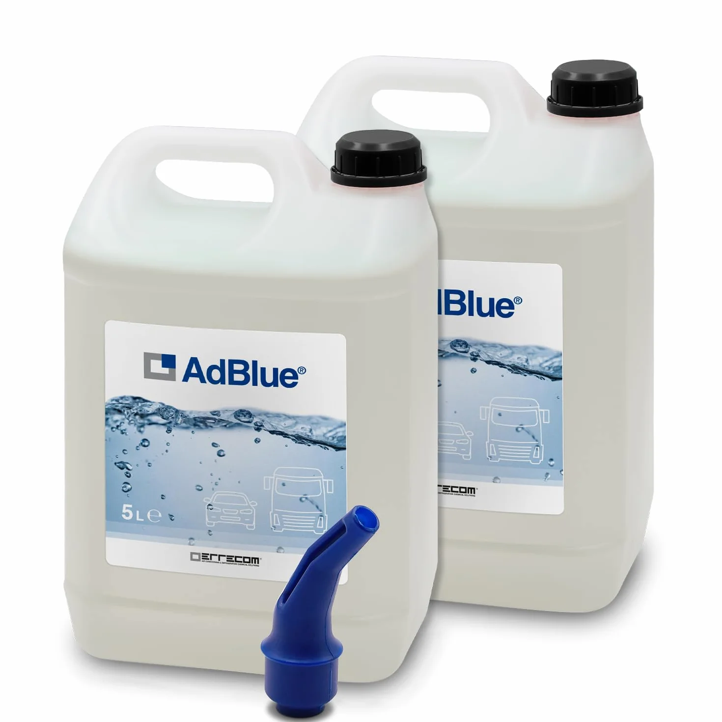 AdBlue Additivo Motori Diesel Riduzione Emissioni NOx Urea ISO 22241-1 10 L (2 x 5 L) Beccuccio Incluso