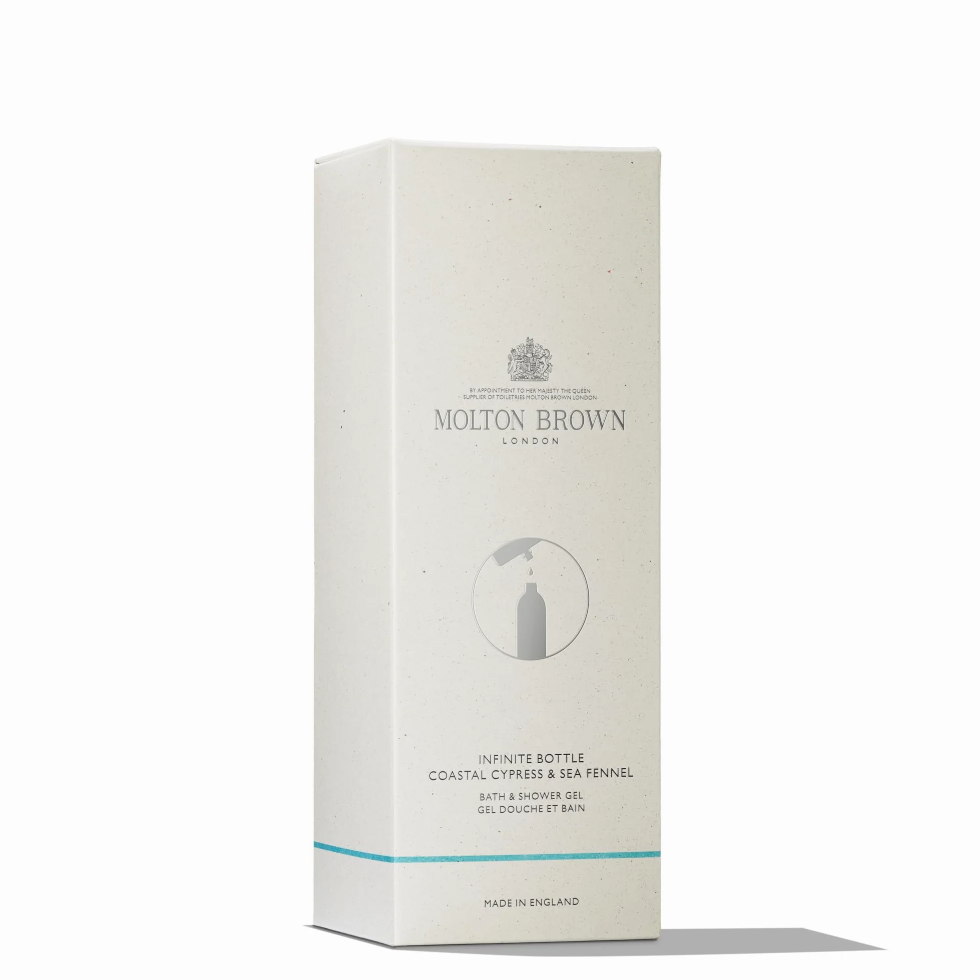 Molton Brown Coastal Cypress und Sea Fennel gel da bagno e doccia Bottiglia infinita 400 ml