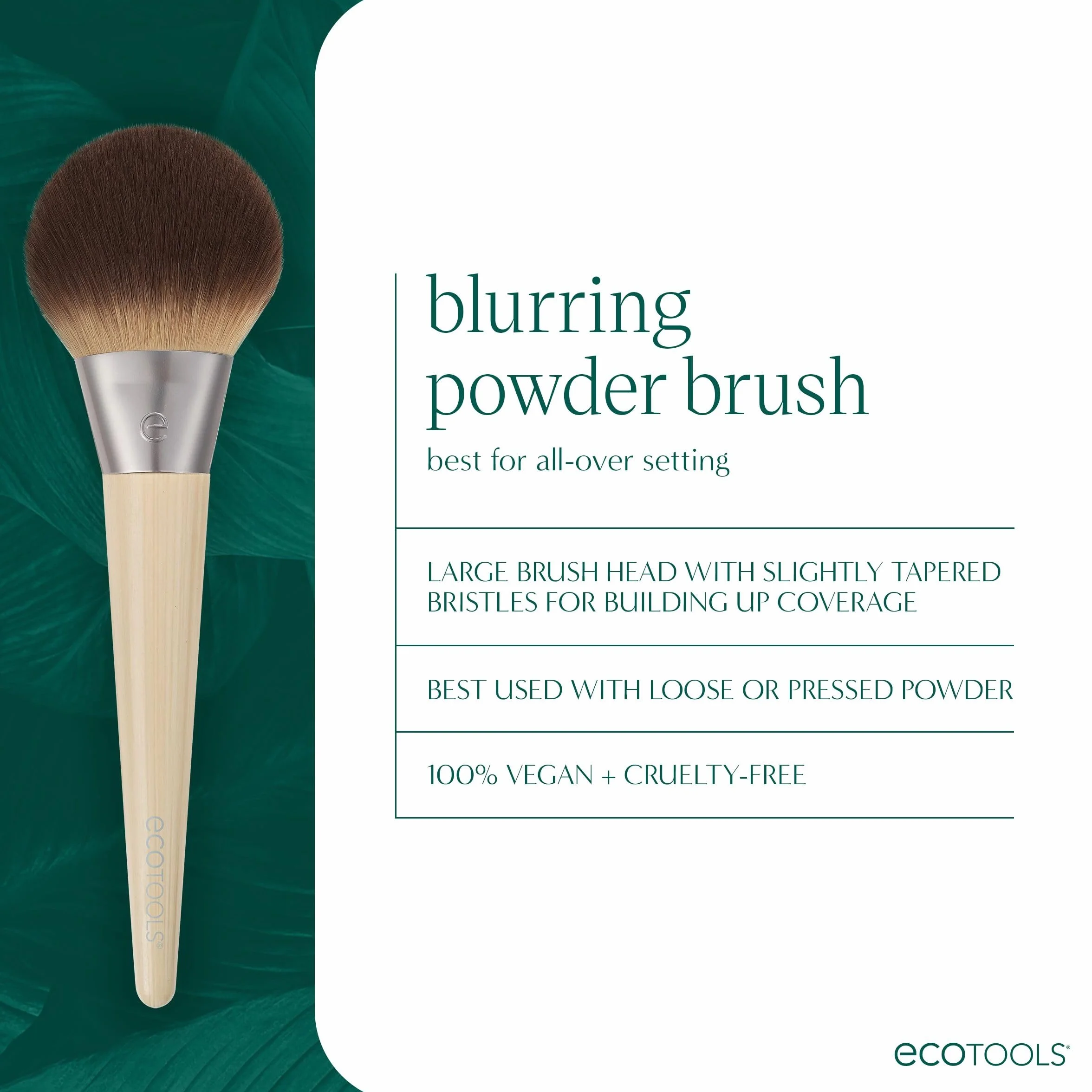 EcoTools Blurring Powder Makeup Brush, 1 Count