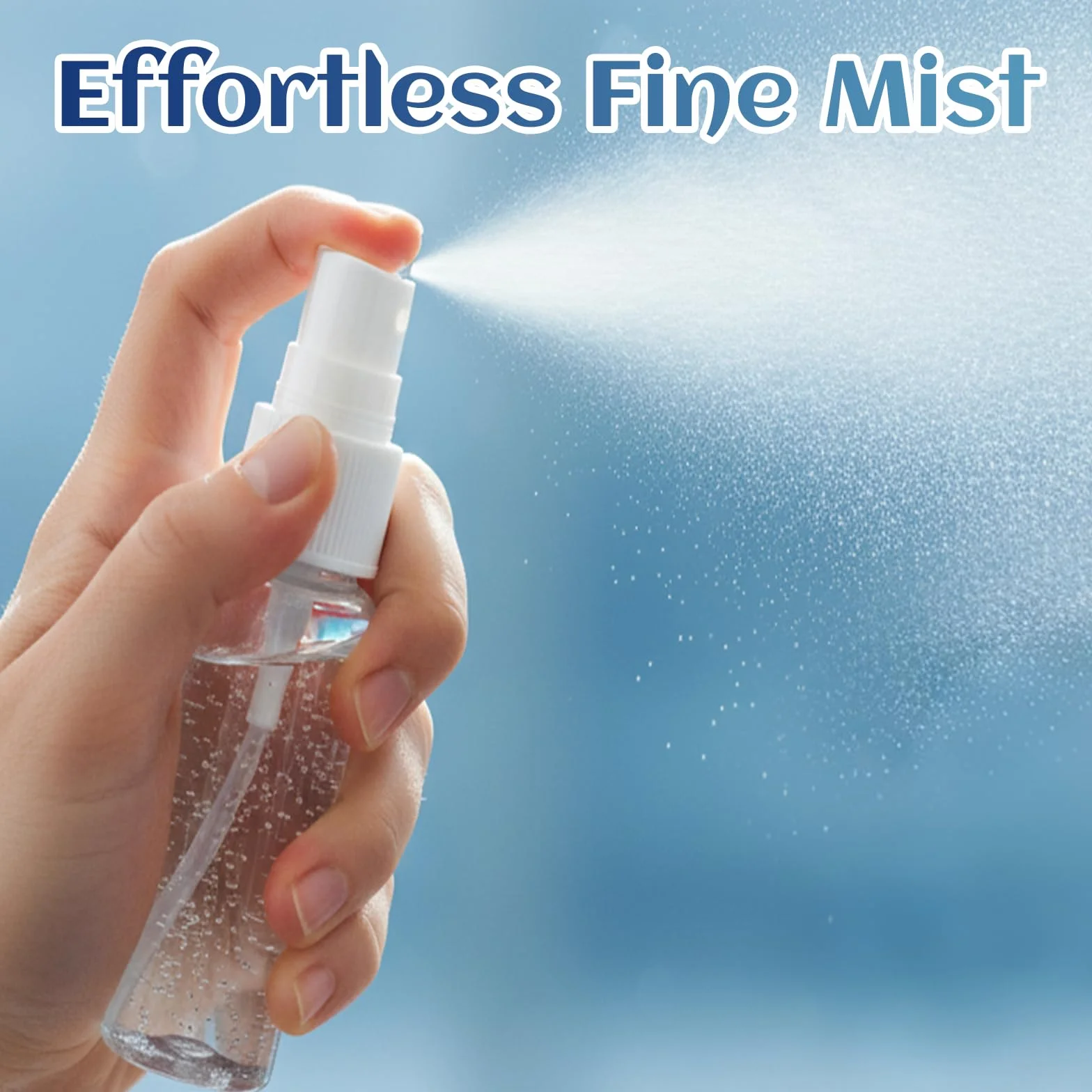 4 Pezzi Flaconi Spray, 100ml Bottiglia Spray, Riutilizzabile Tomizzatore Bottiglia di Profumo in Plastica, Trasparente Flacone Spray,Mini Flaconi Spray Vuoti, per Liquido Viaggio Cosmetico