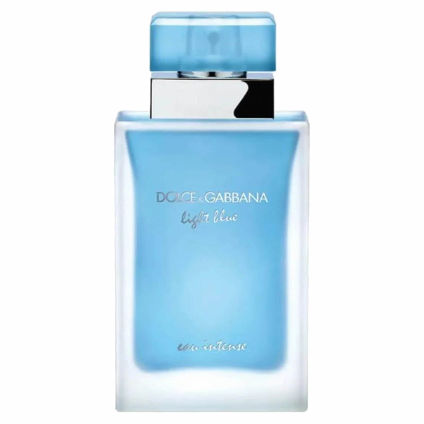 DOLCE & GABBANA Light Blue Eau Intense Eau de Parfum Donna, 25 ml, Fragranza Floreale Fruttata con Note di Limone e Gelsomino