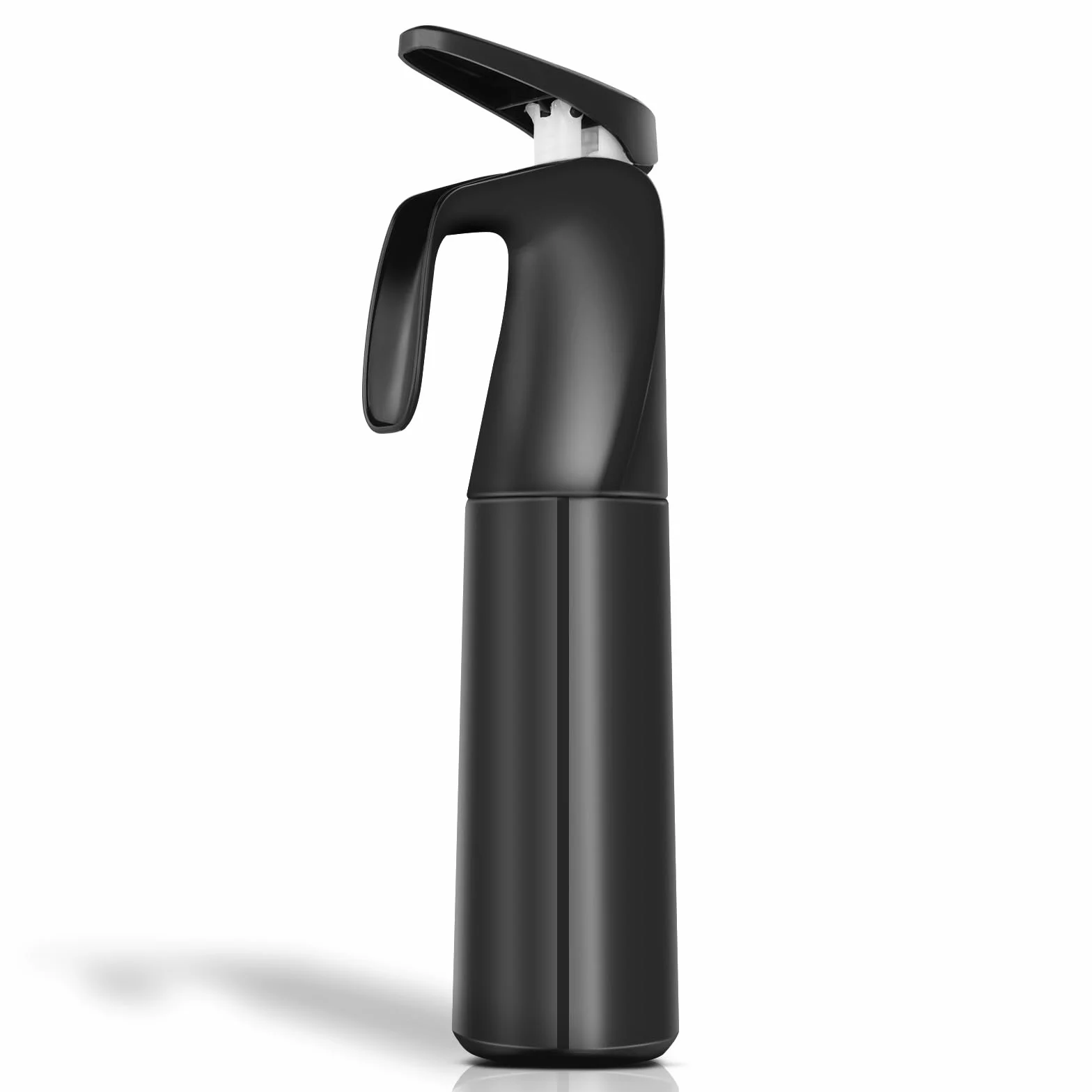 Romon Spray Capelli, 300 ML Nebulizzatore Acqua, Bottigliette Spray Flacone Spray, Spruzzatore A Pressione Continuo Ultra Fine Parrucchieri, Accessori Per Parrucchiere, Flacone Spray Per Piante, Nero