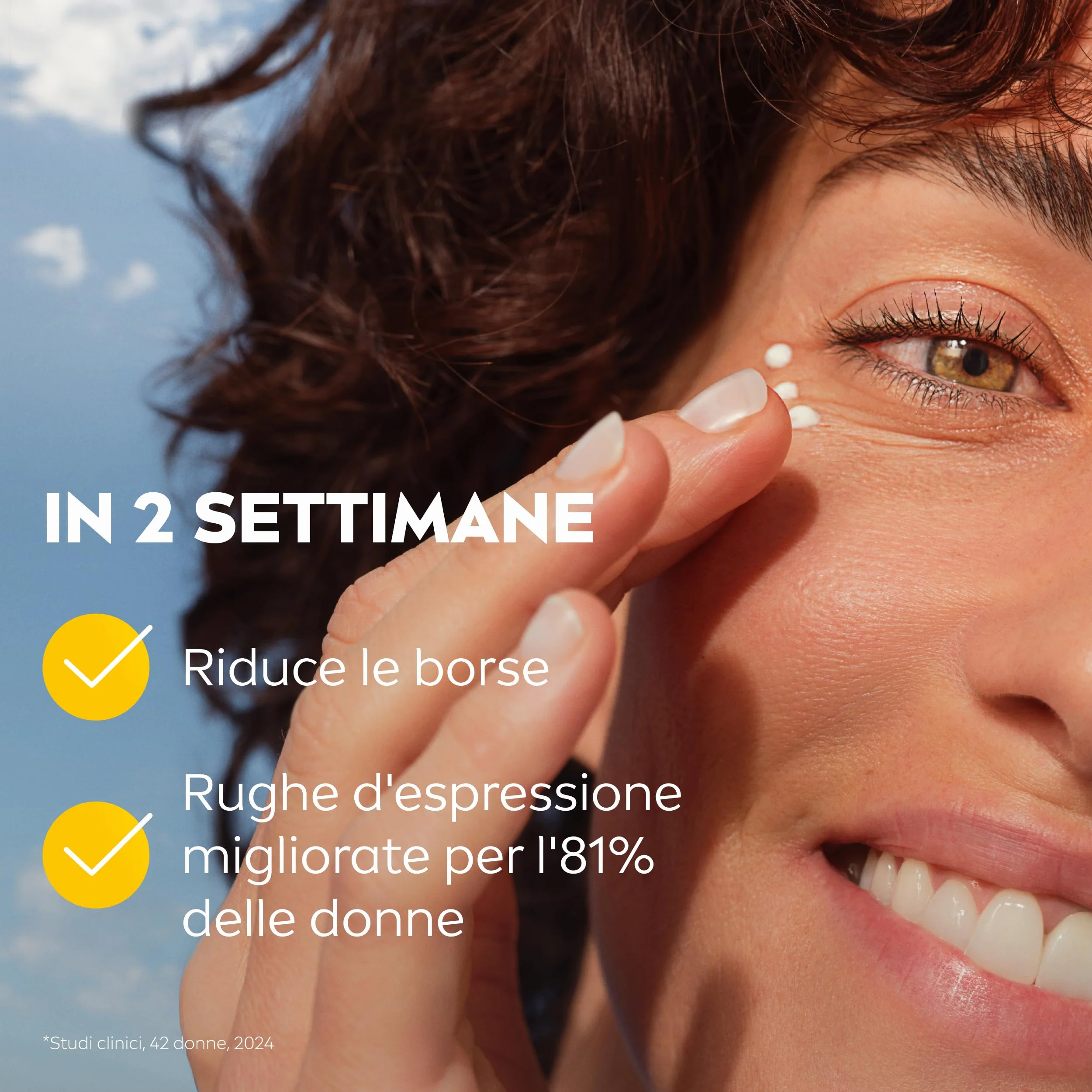 NIVEA Q10 Anti-Rughe Contorno Occhi Illuminante 15 ml Coenzima Q10 Vitamina C Glycostop