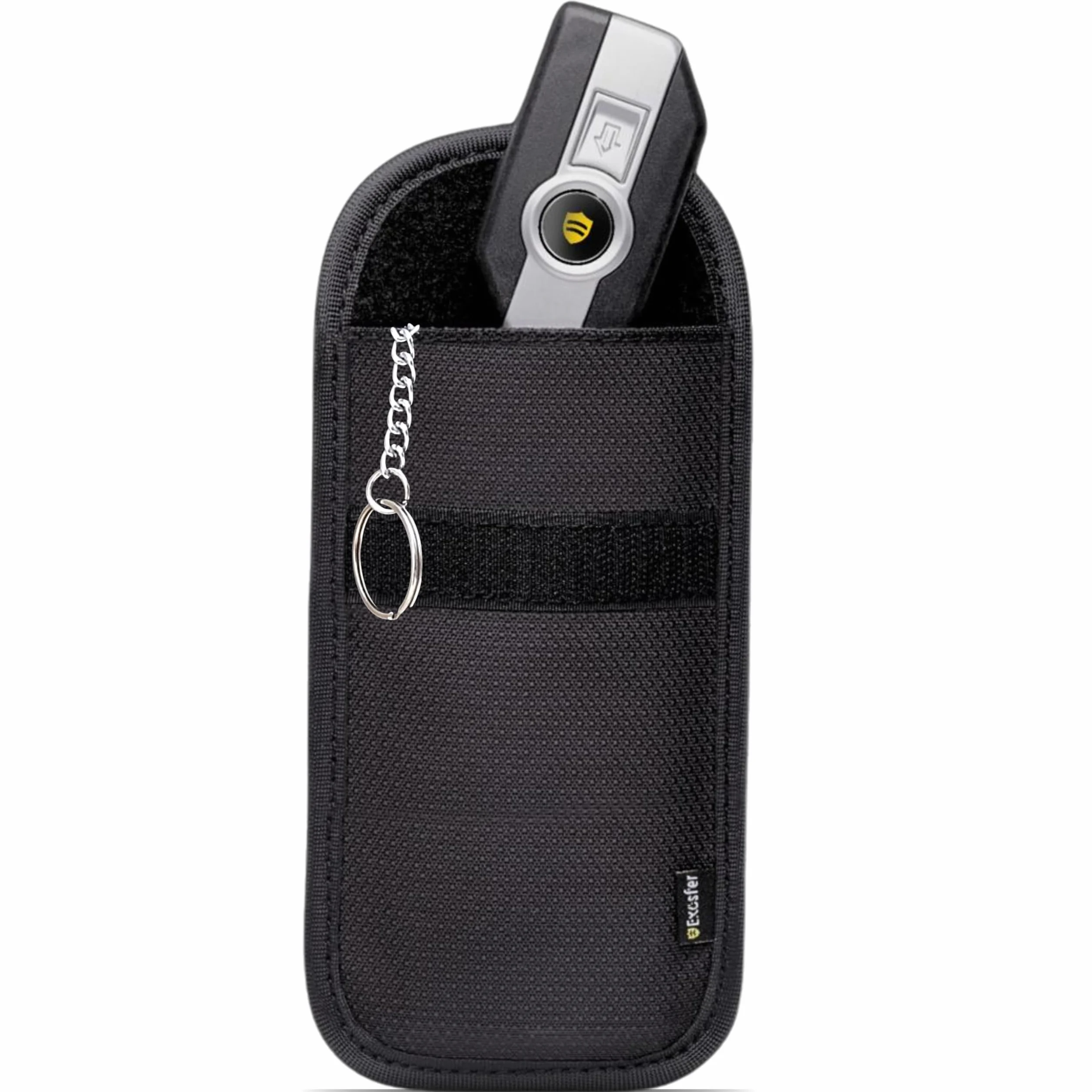 Custodia Schermata Chiave Keyless Ripstop Medium Gabbia Faraday Antifurto Auto Blocco Segnale RFID