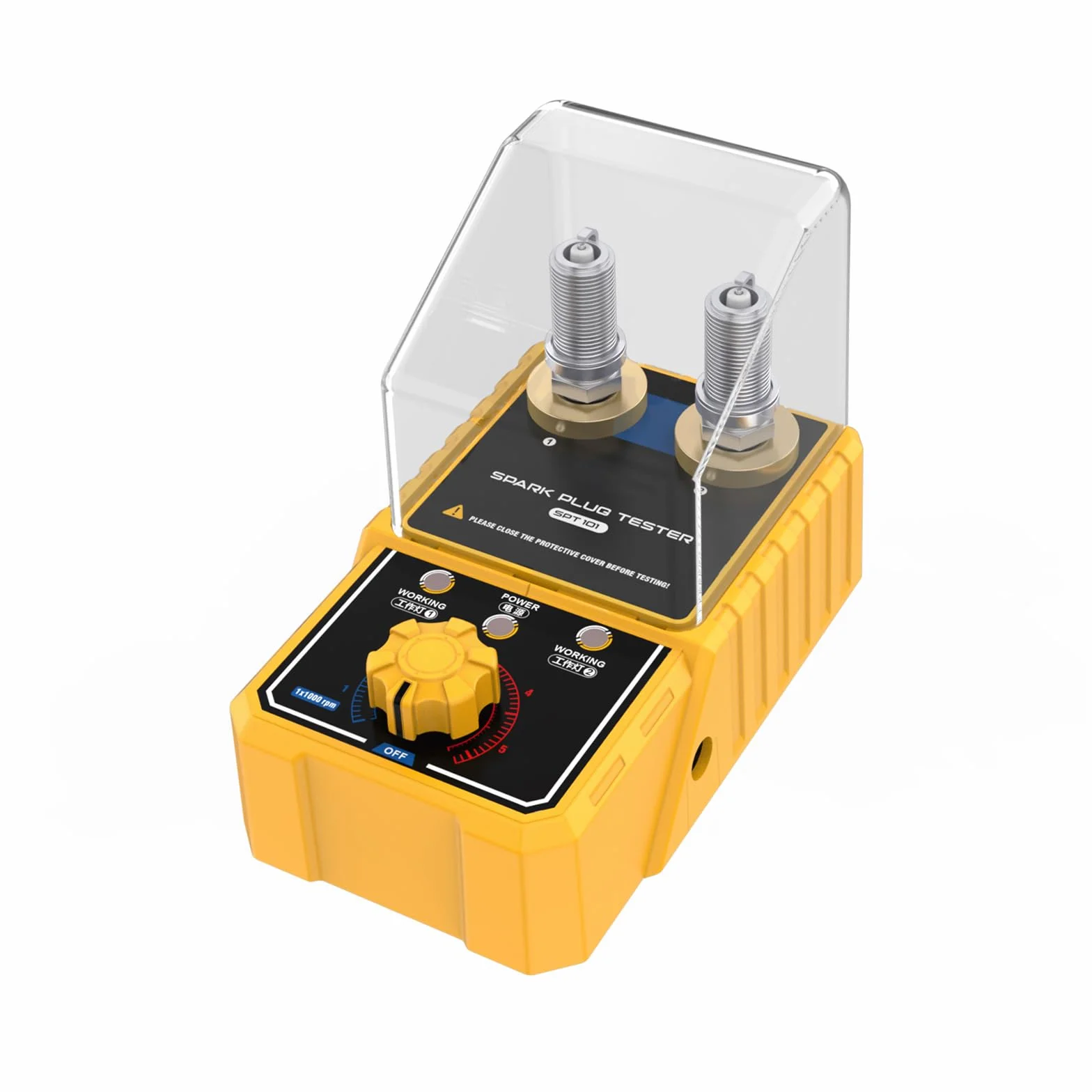 SPT101 Automotive Candela Tester Rilevatore a doppio foro 110V/220V